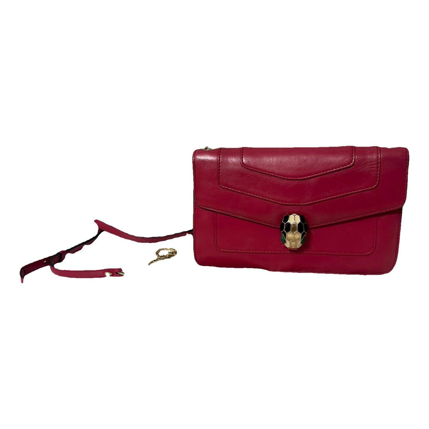 Serpenti leather crossbody bag