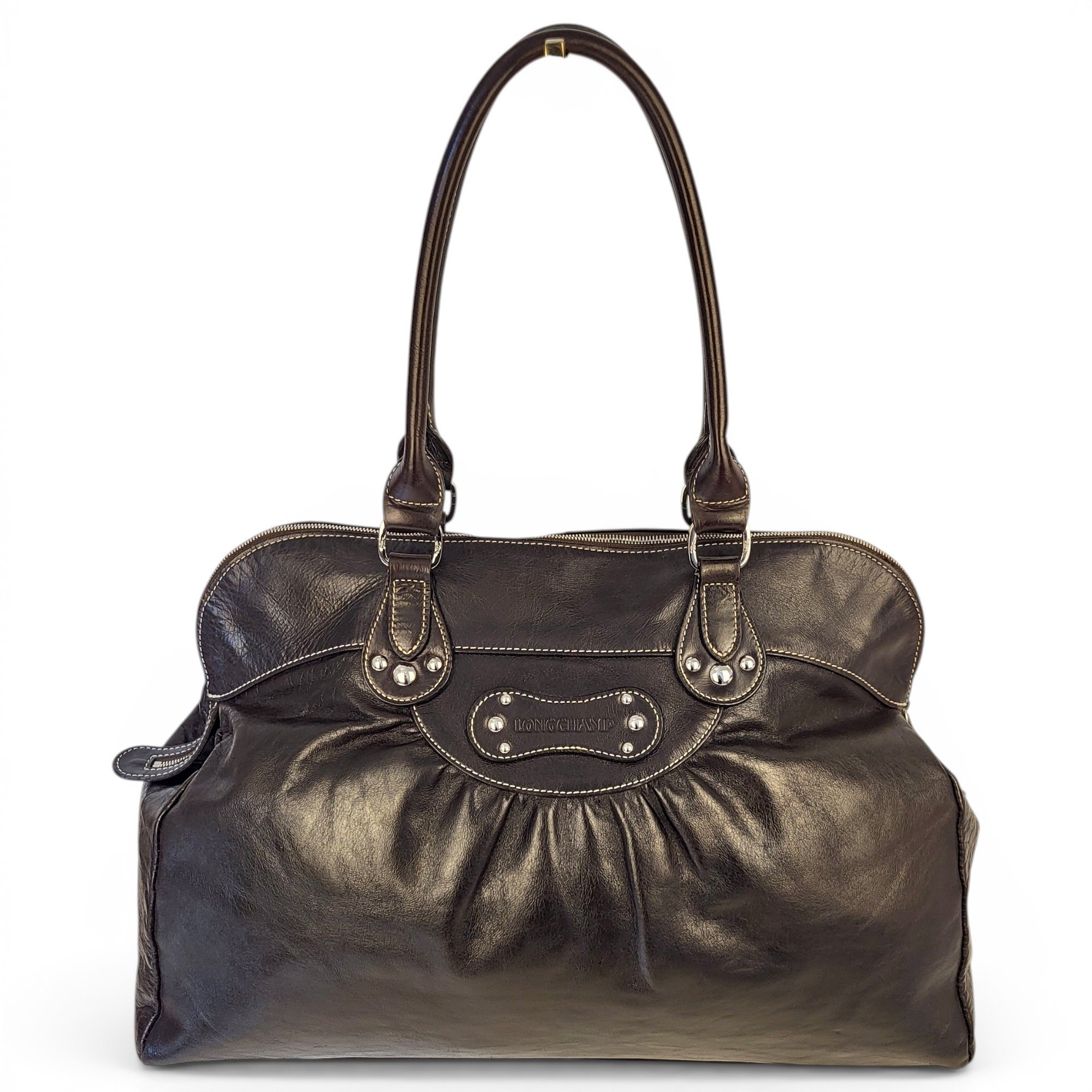 Idole leather handbag