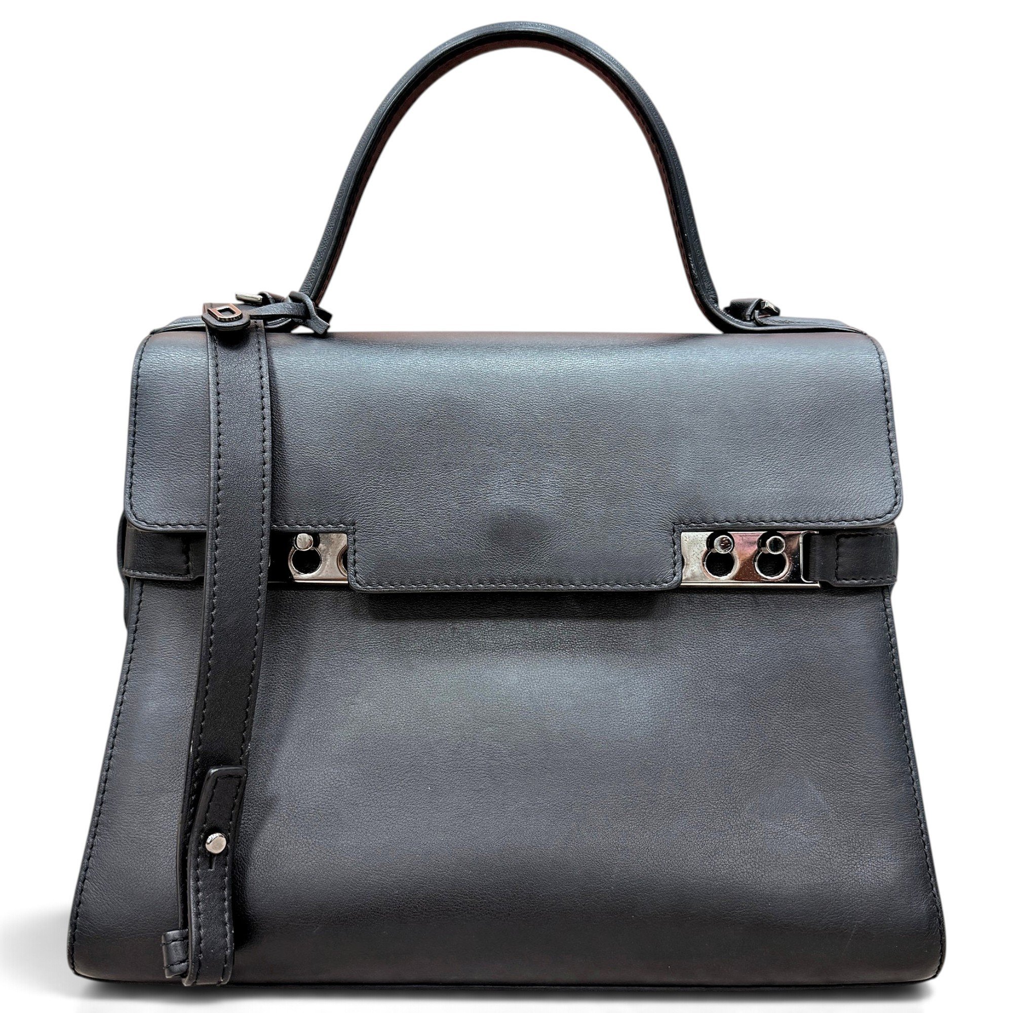 Tempête leather handbag