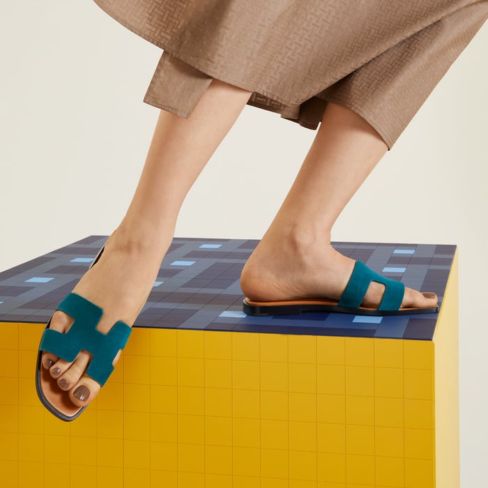 Vert Mousse Oran Sandal
