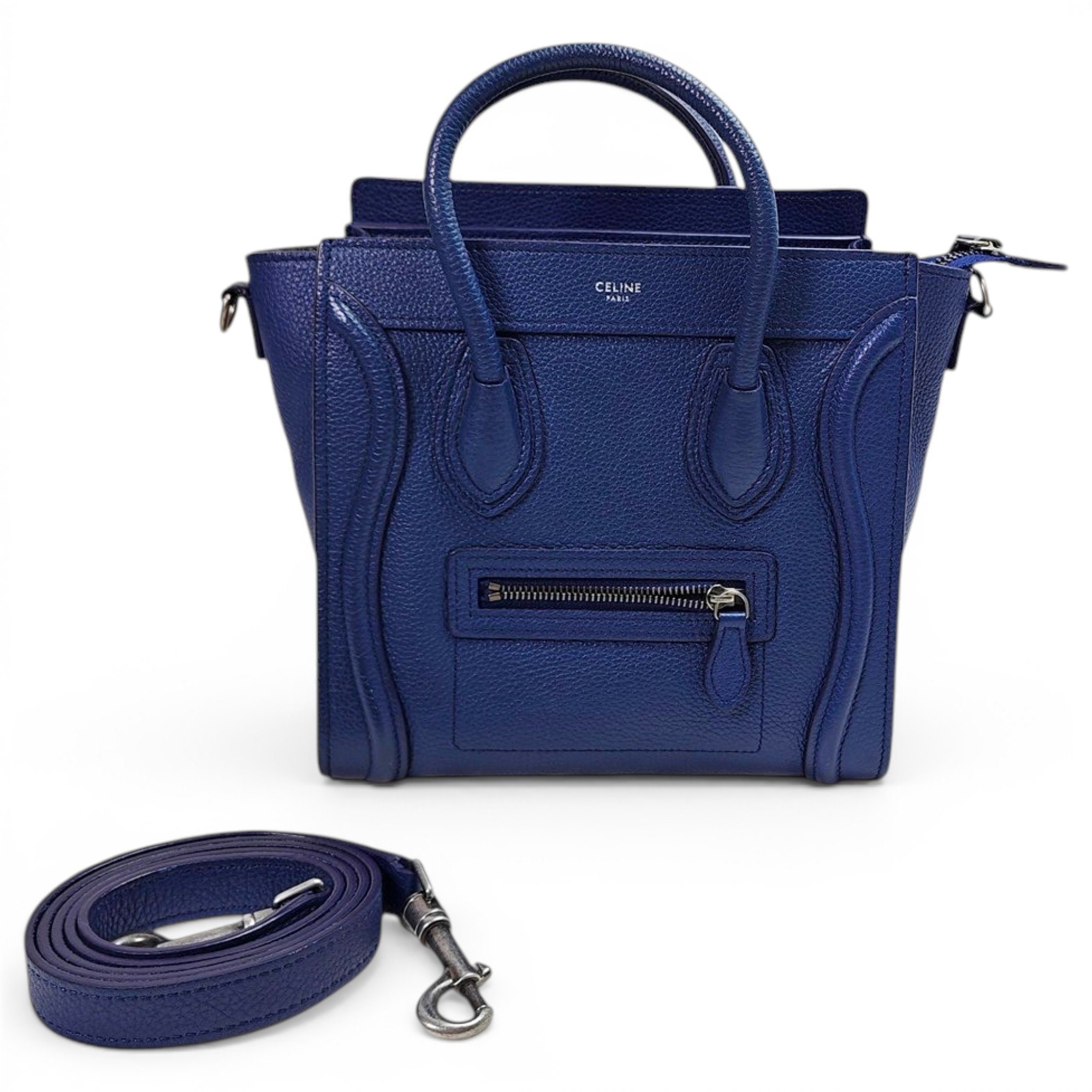 Nano Luggage leather handbag