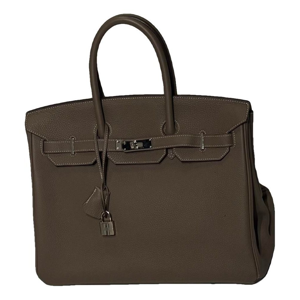 Hermes Birkin 35 Handbag Togo Leather