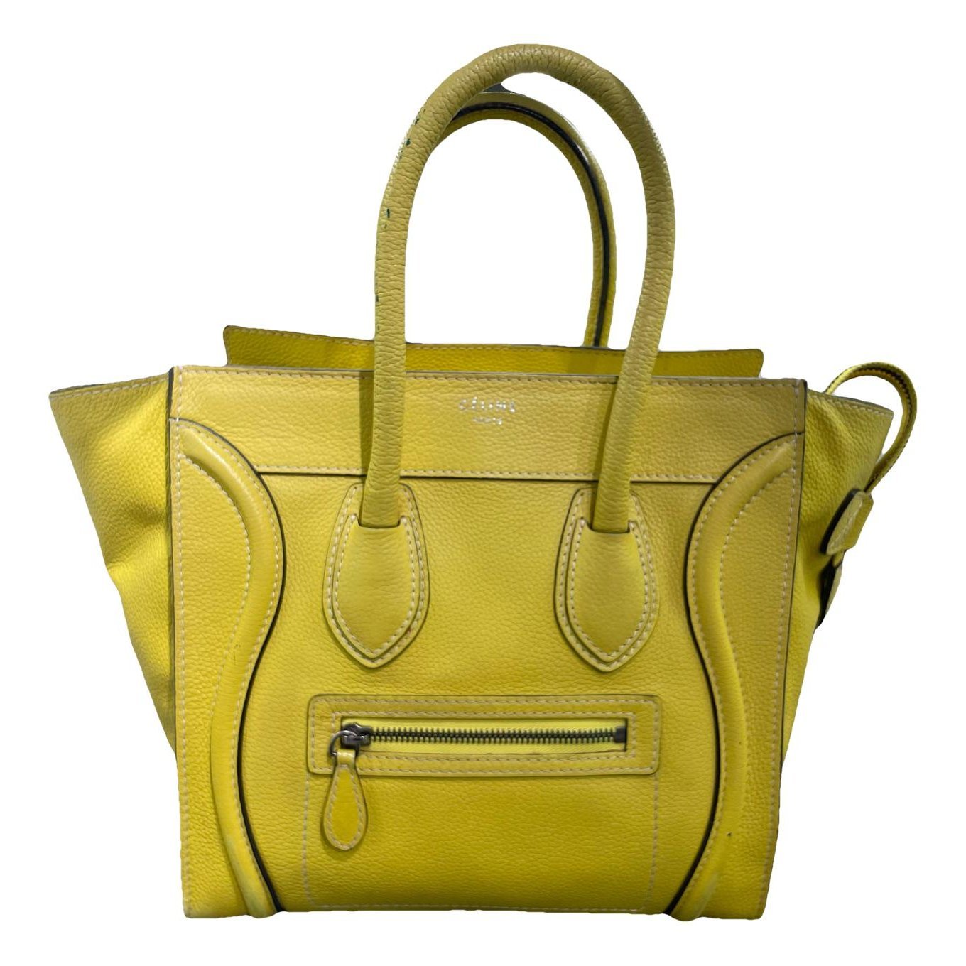 Luggage leather handbag