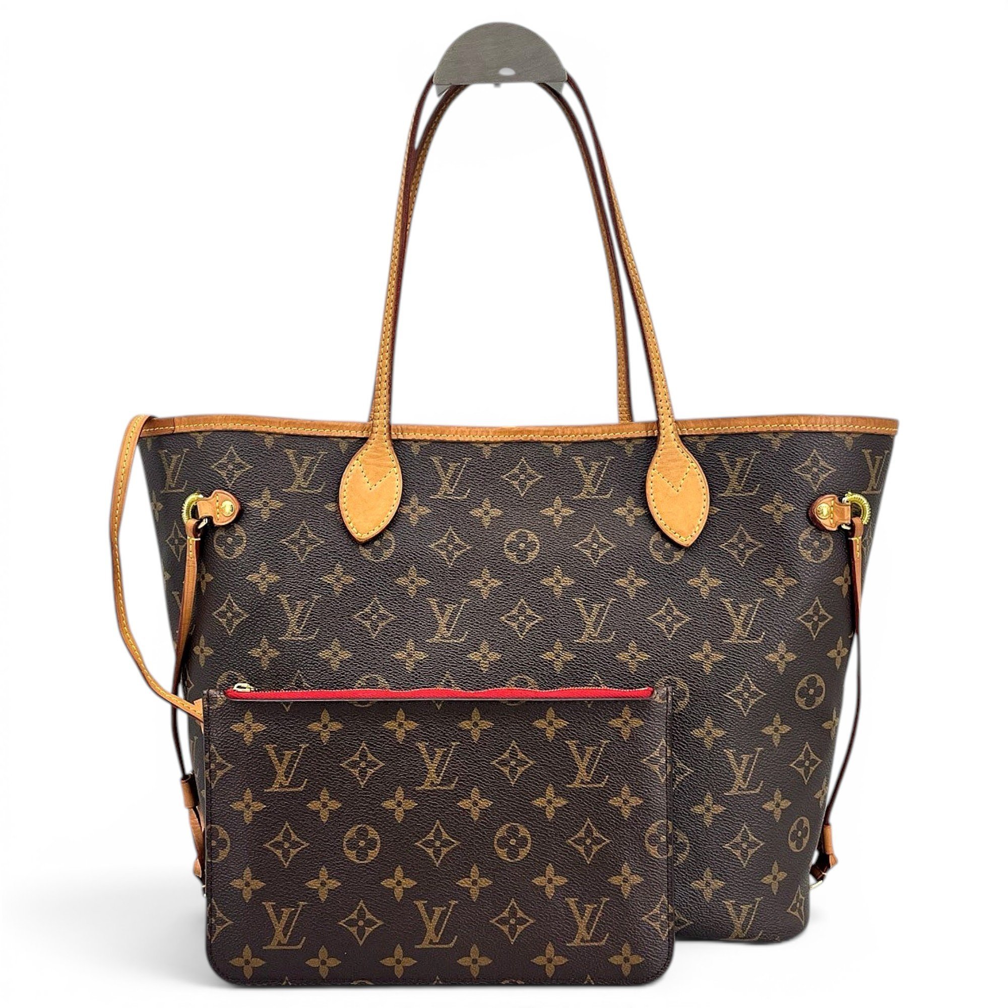 Neverfull leather tote