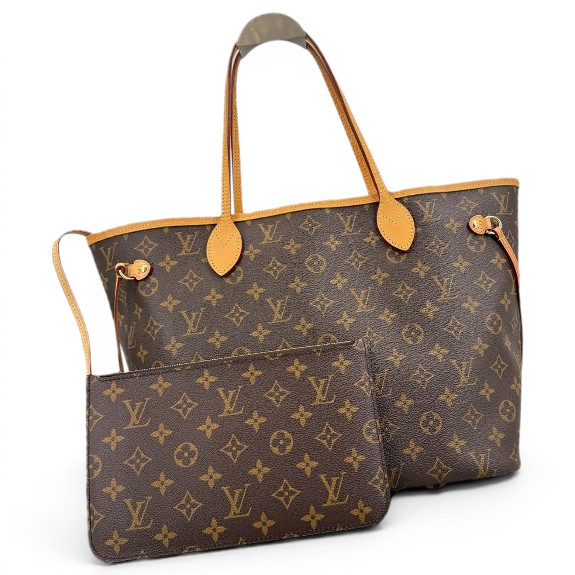 Neverfull leather handbag