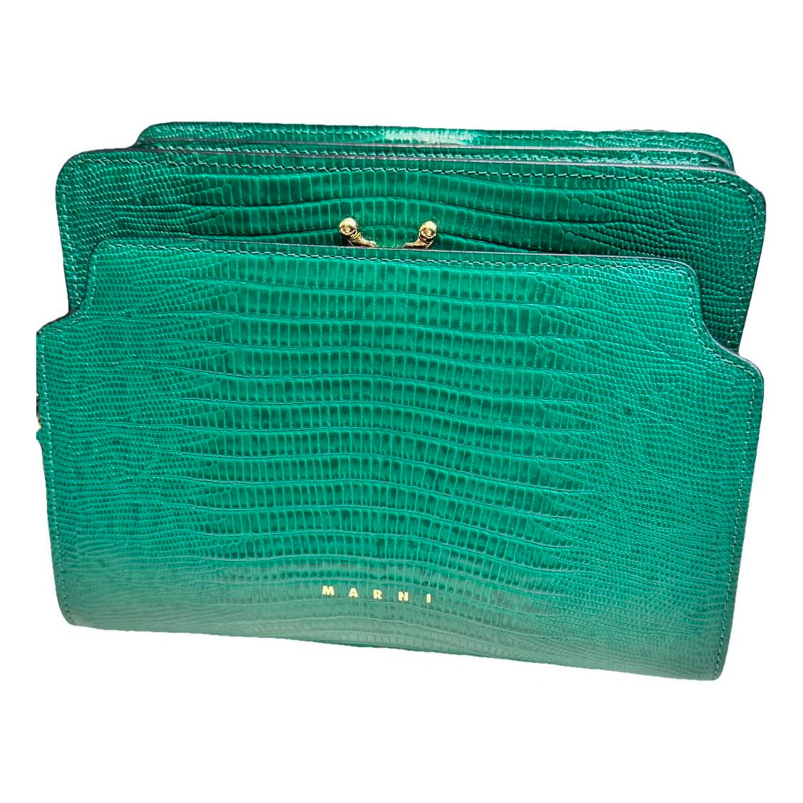 Marni Trunk leather handbag