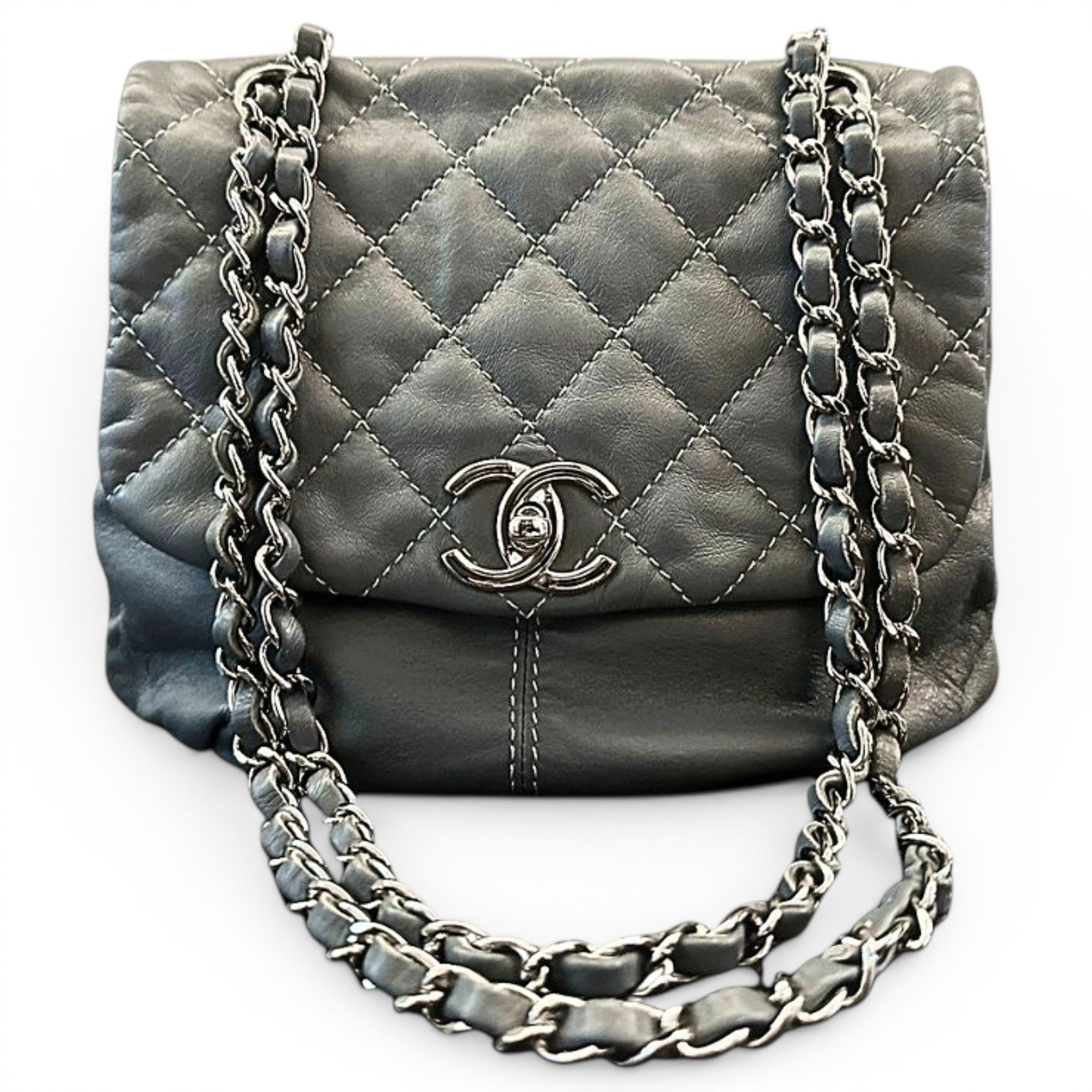 Leather handbag