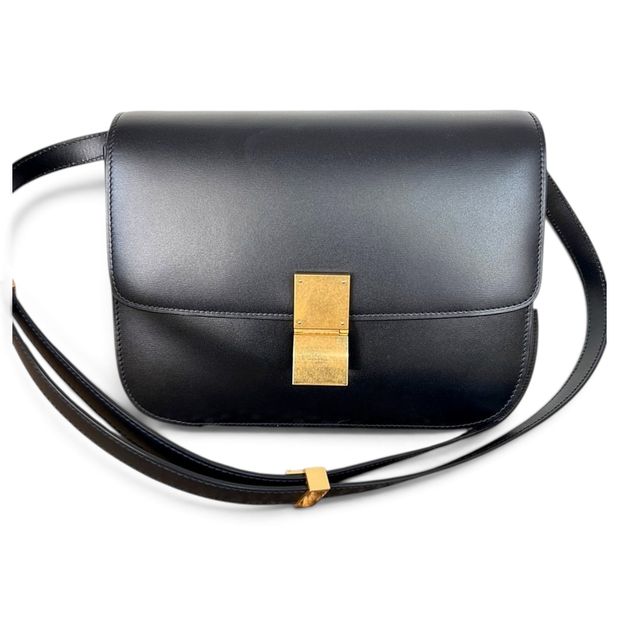 Classic leather handbag