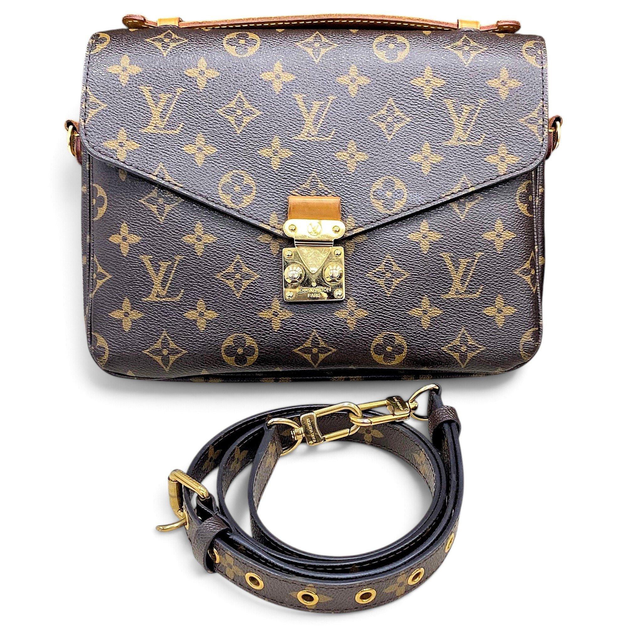 Metis leather handbag