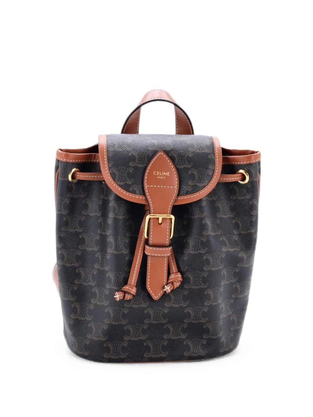 Folco Triomphe Coated Canvas Mini backpack