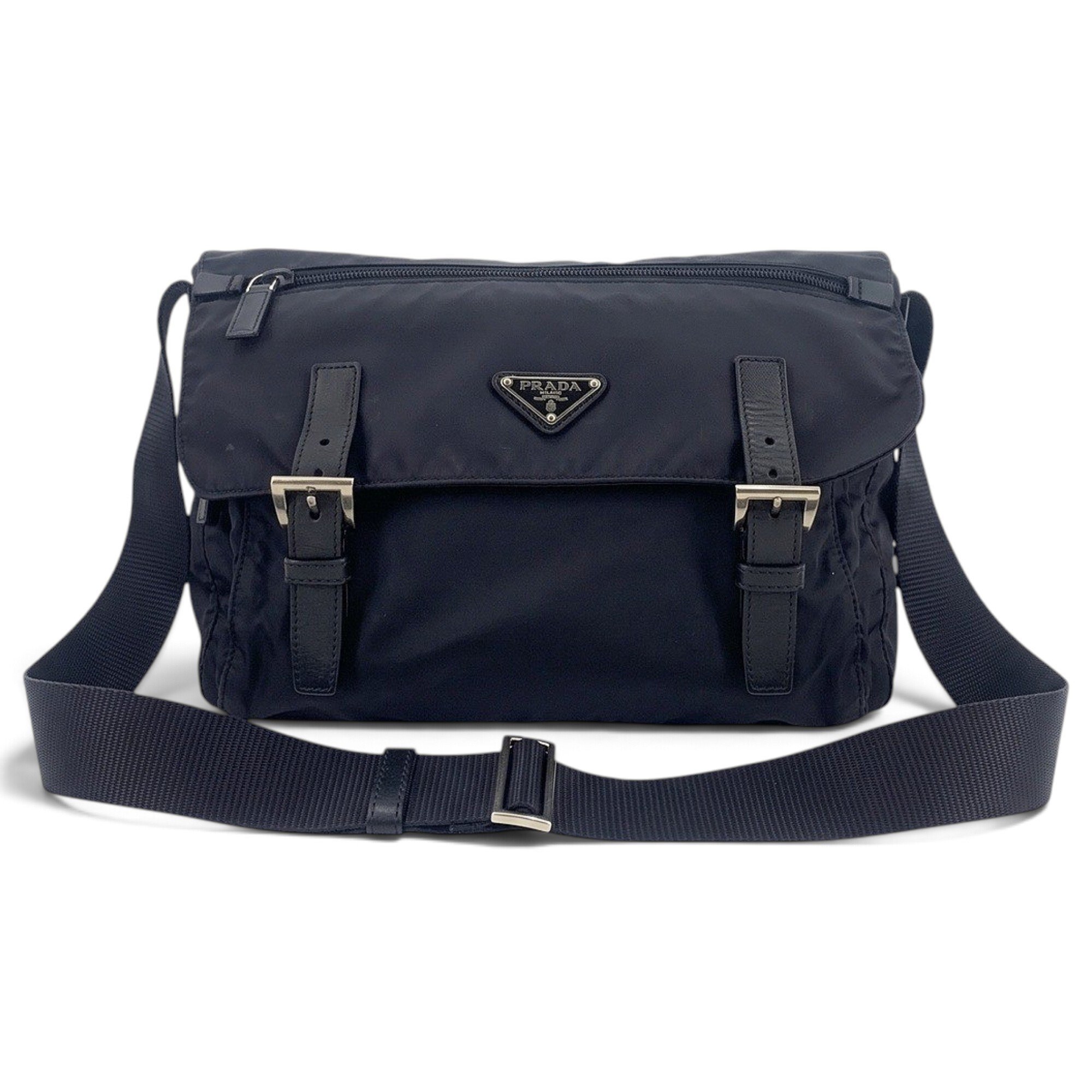 Triangle crossbody bag