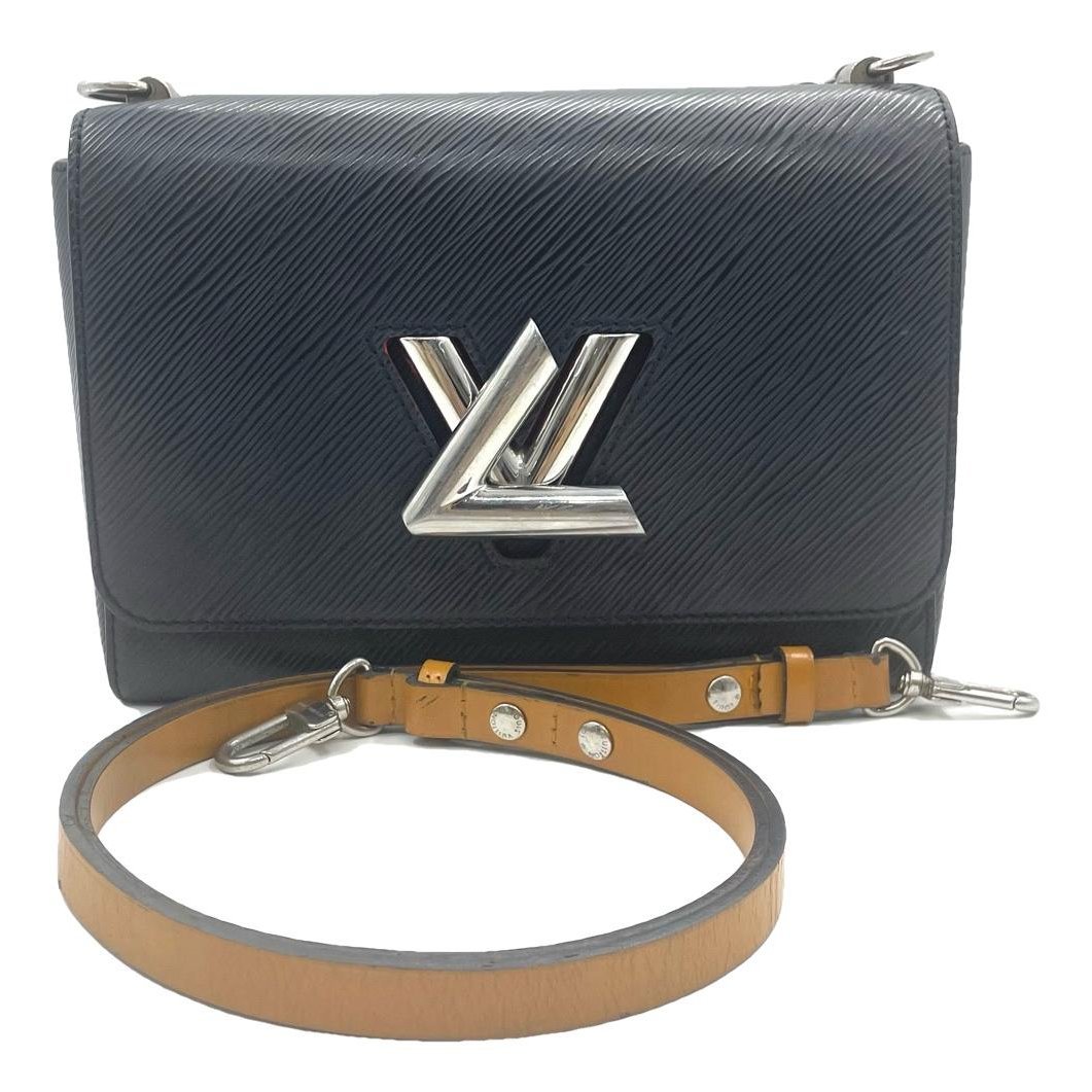 Twist leather handbag
