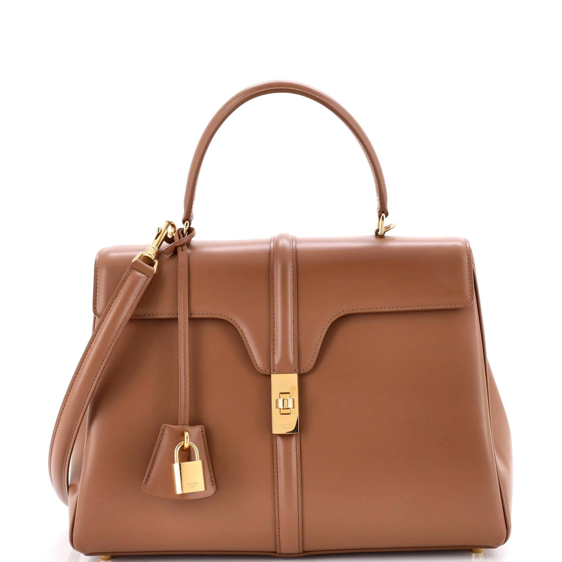 Leather handbag