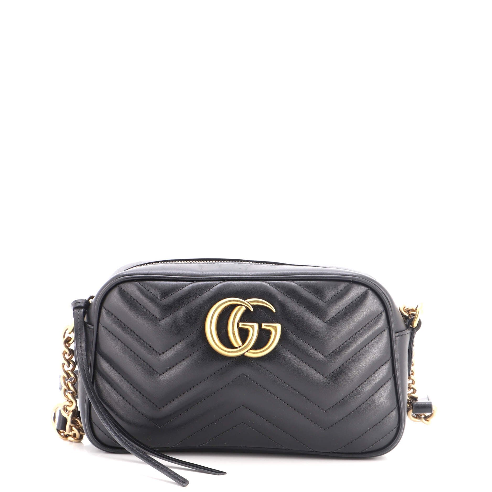 GG Marmont Shoulder Bag Matelasse Leather Small