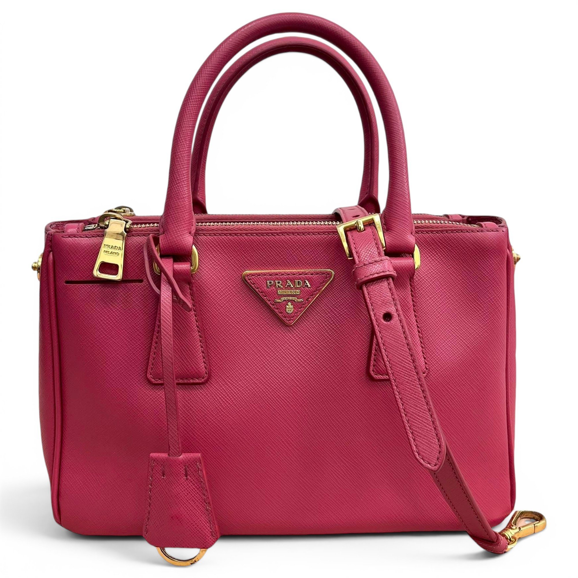 Galleria leather handbag