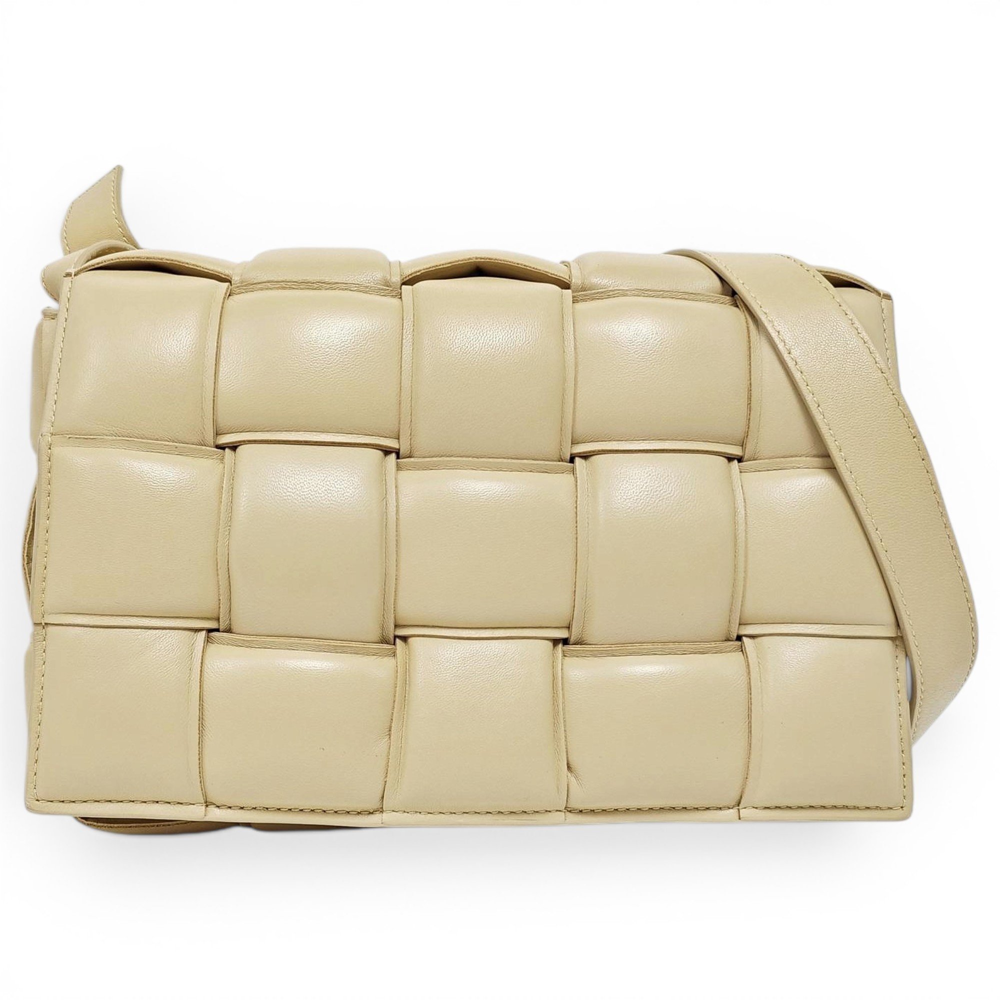 Cassette Padded leather crossbody bag