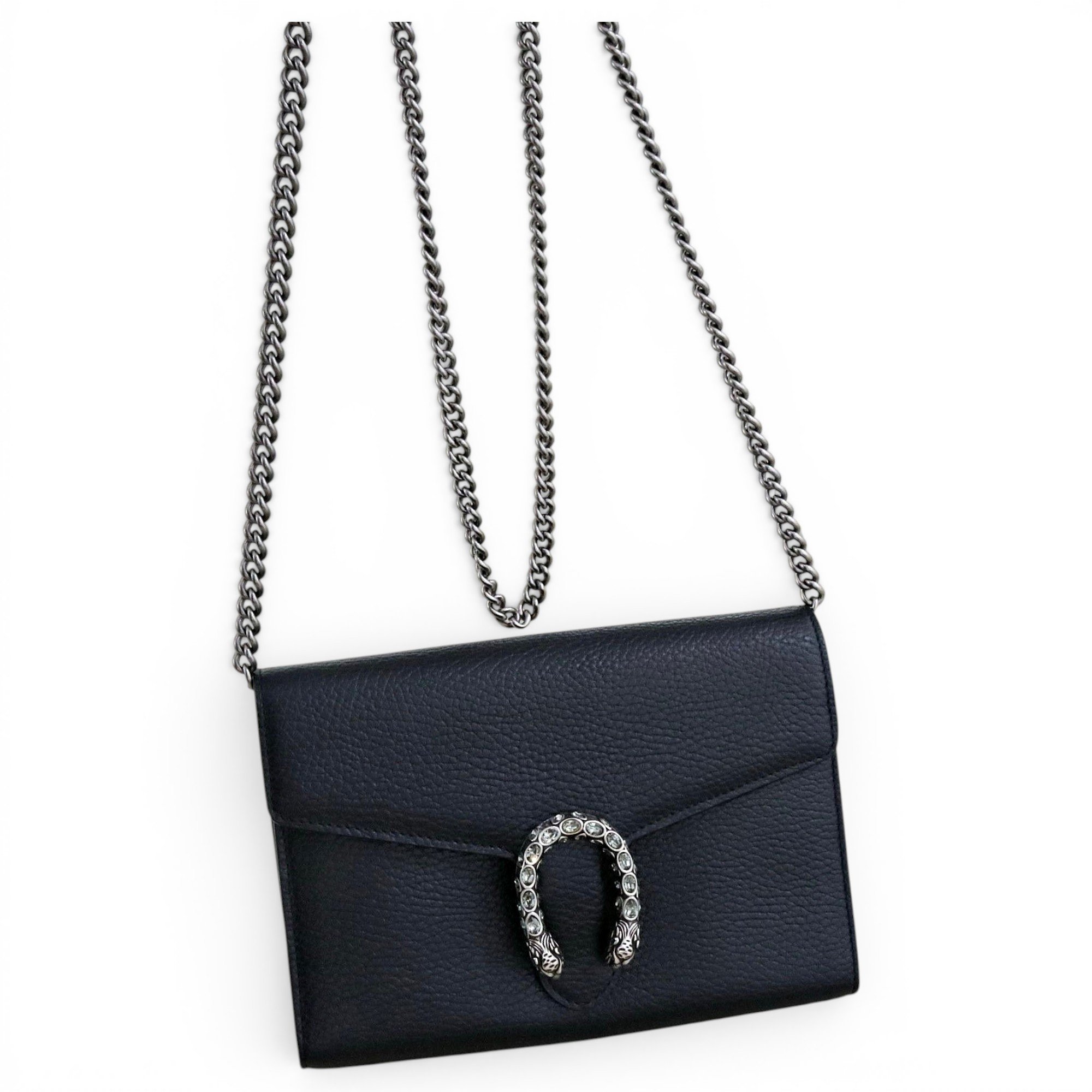 Dionysus Chain Wallet leather handbag