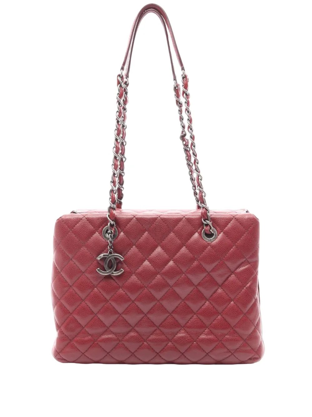 2015-2016 CC Quilted Caviar City Shopping tote bag