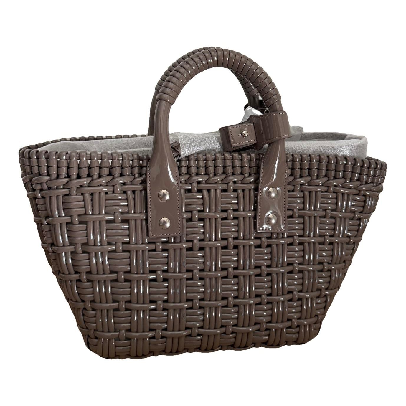 Bistro Panier leather tote