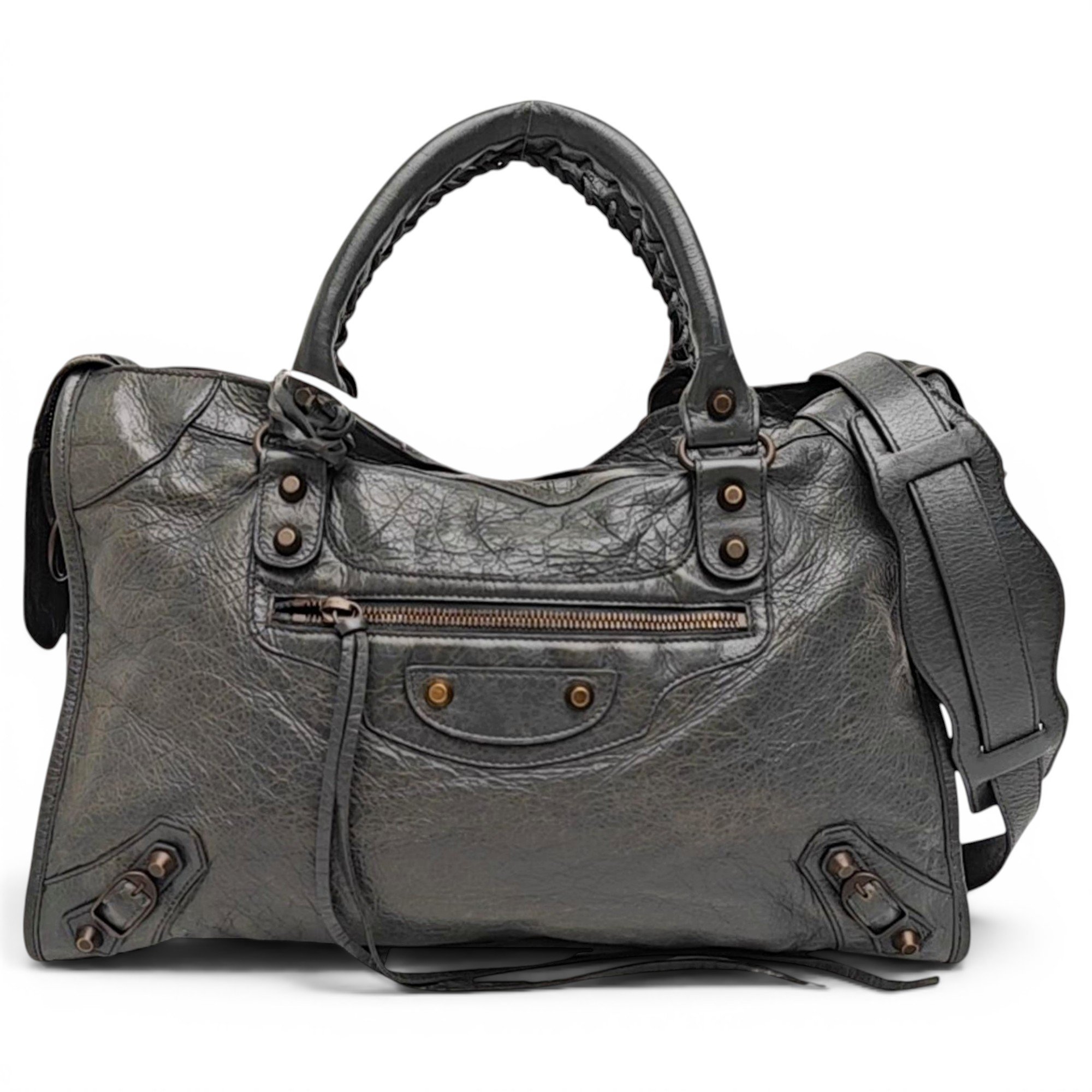 Balenciaga City leather handbag