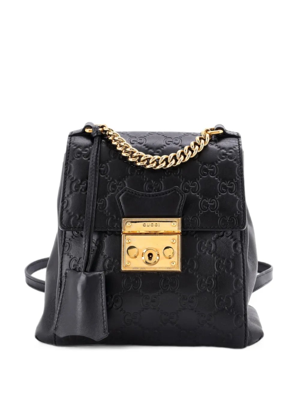 Padlock Guccissima Leather Mini backpack