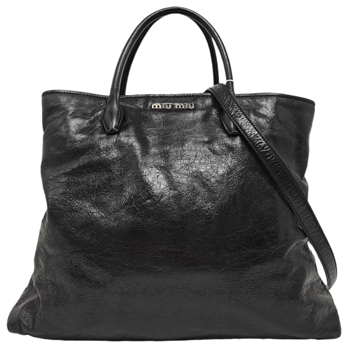 Leather handbag