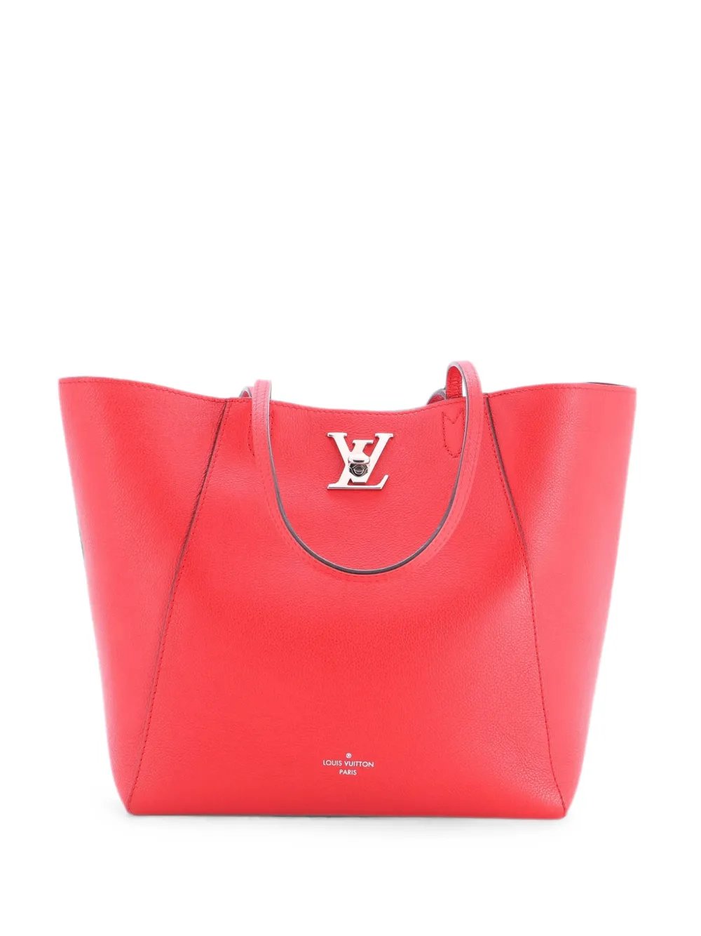 Lockme Cabas Leather tote bag