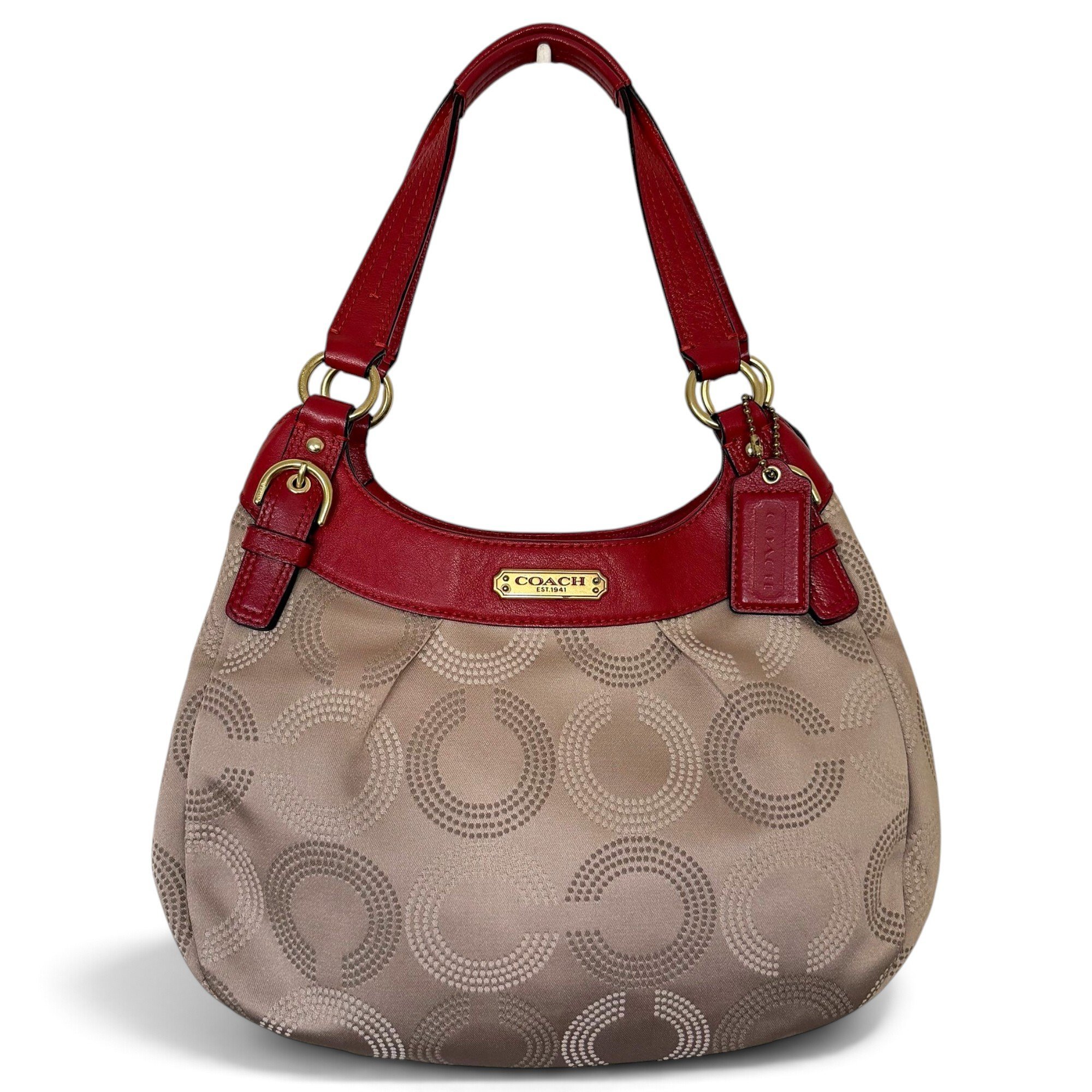 Signature Sufflette leather handbag