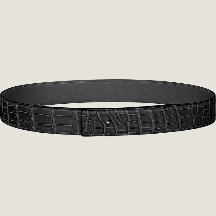 Noir Leather Strap 32 MM