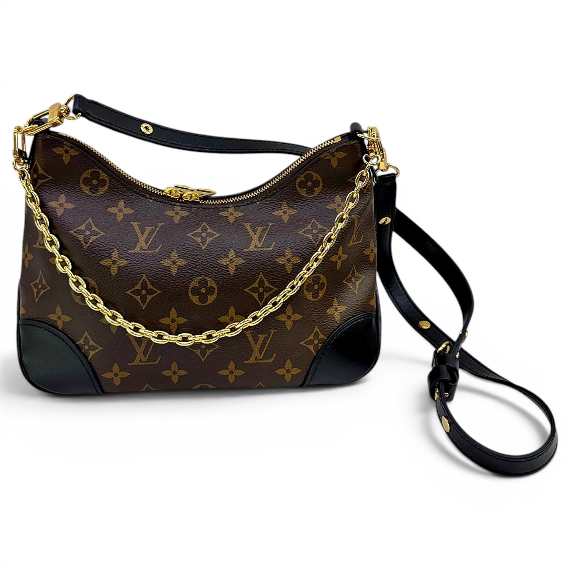 Patent leather handbag