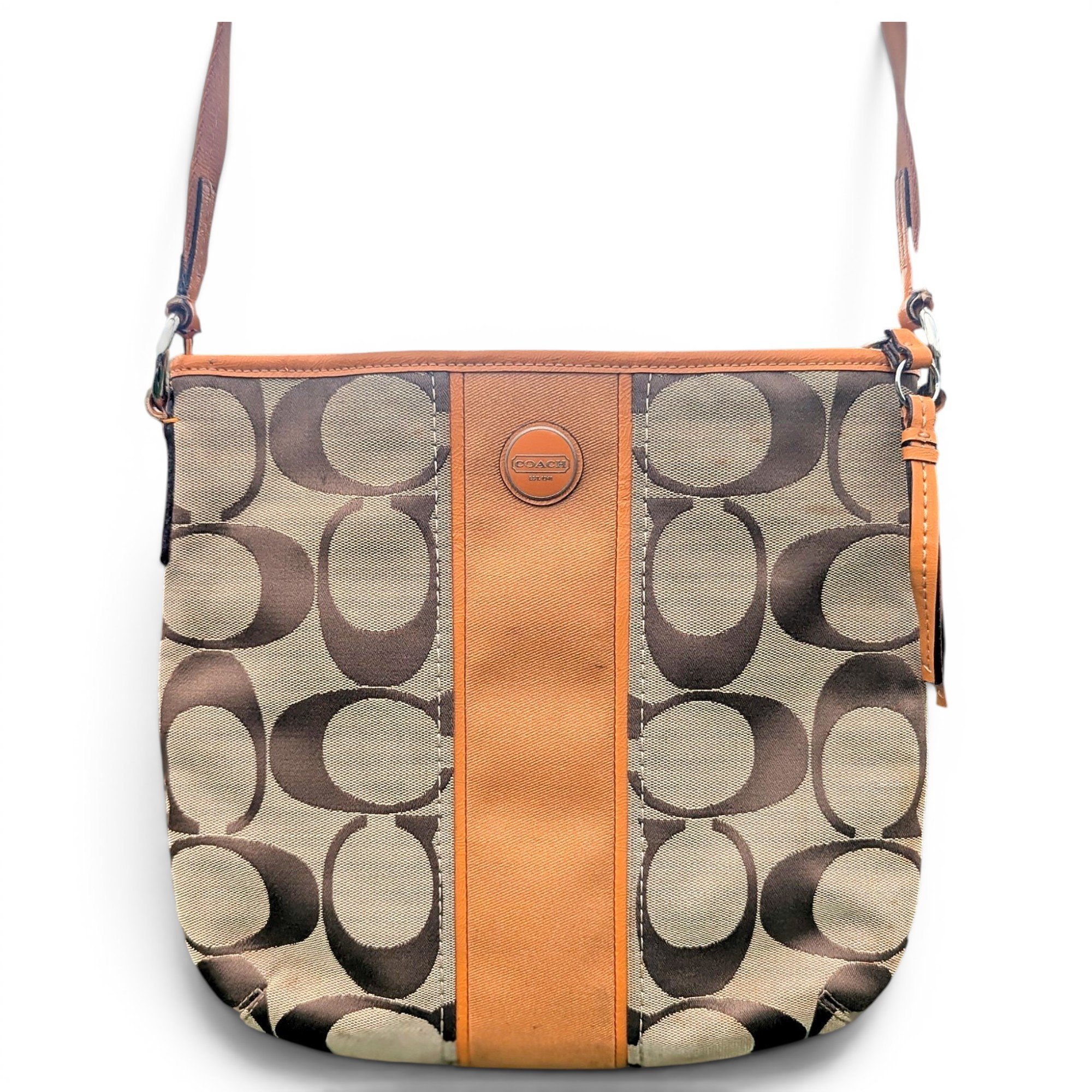 Canvas Courier Crossbody cloth crossbody bag
