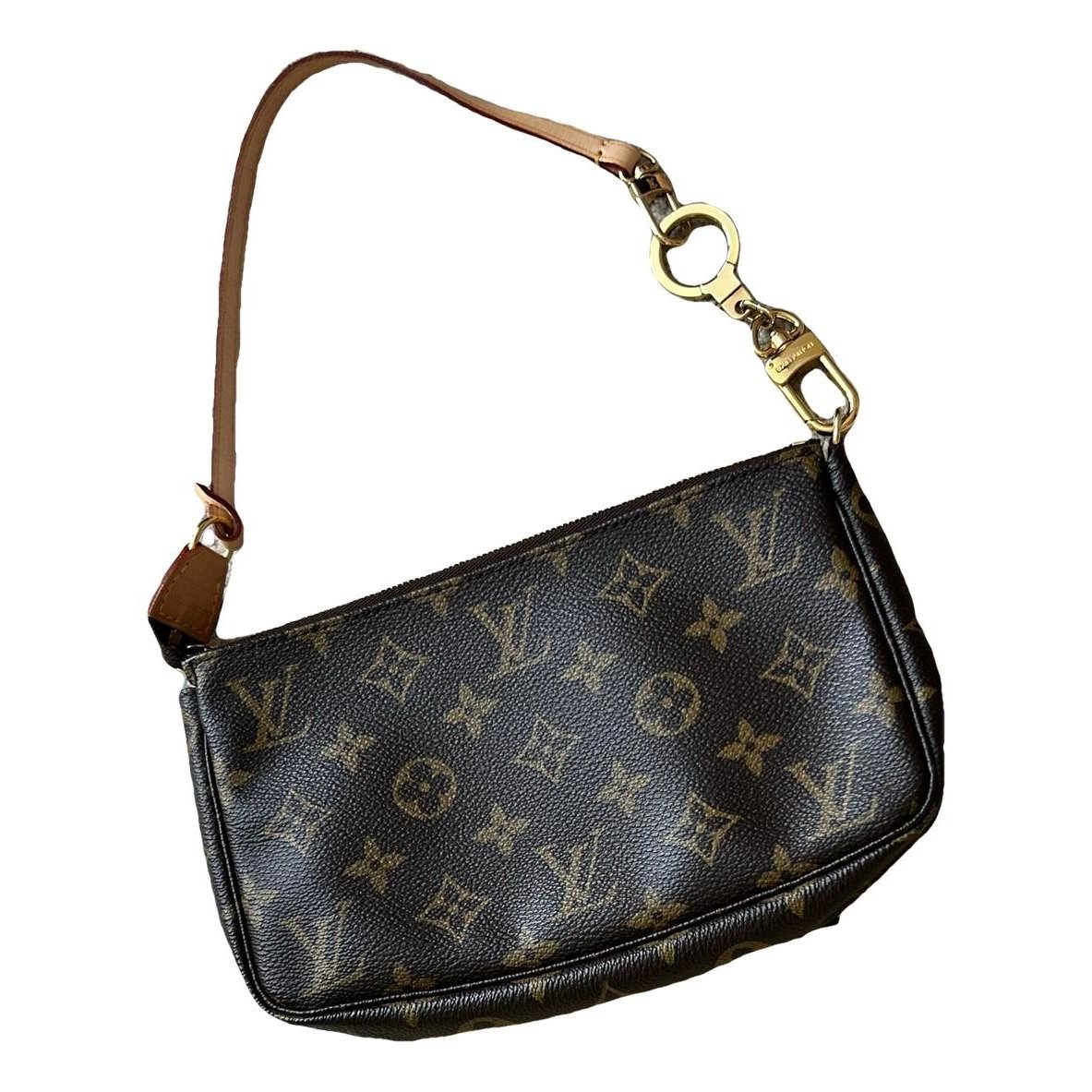 Pochette Accessoire leather handbag