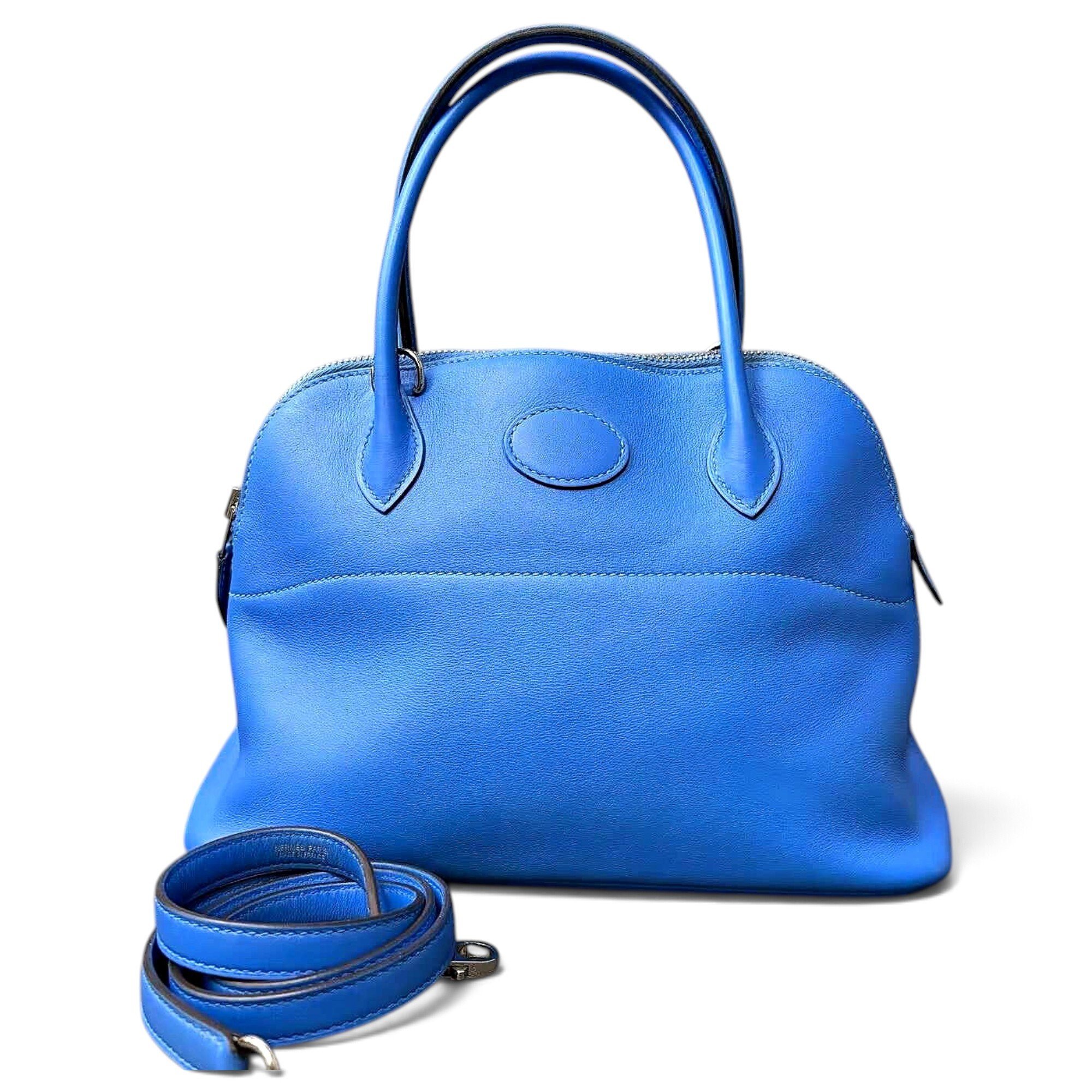 Bolide leather handbag