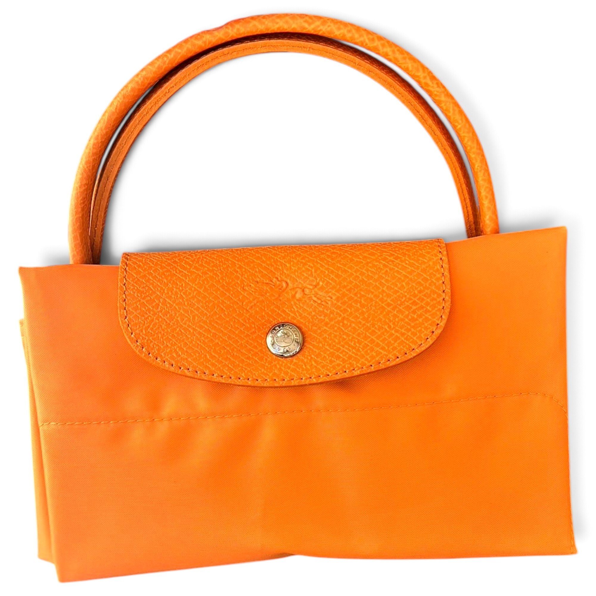 Pliage leather handbag