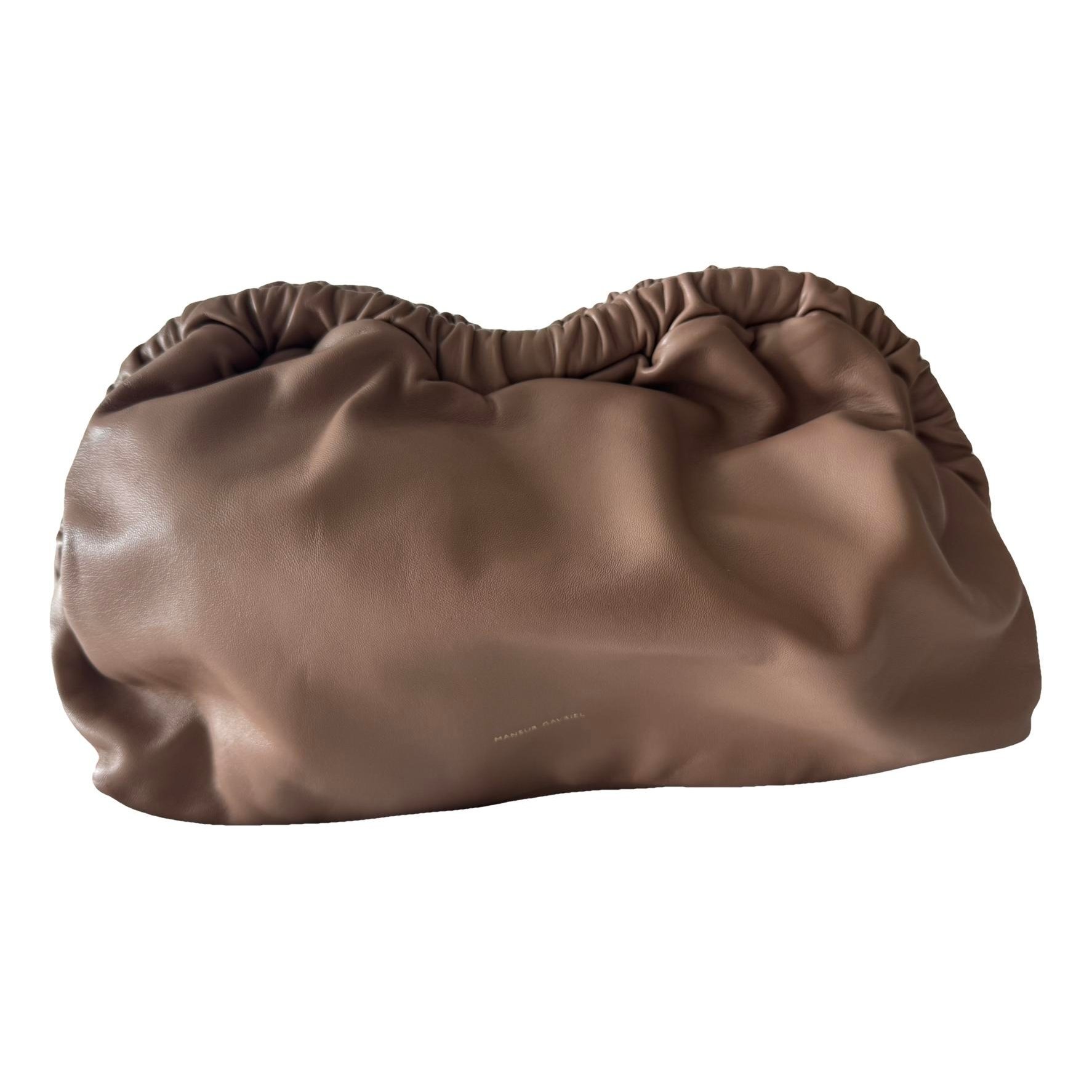 Mansur Gavriel Cloud leather clutch bag