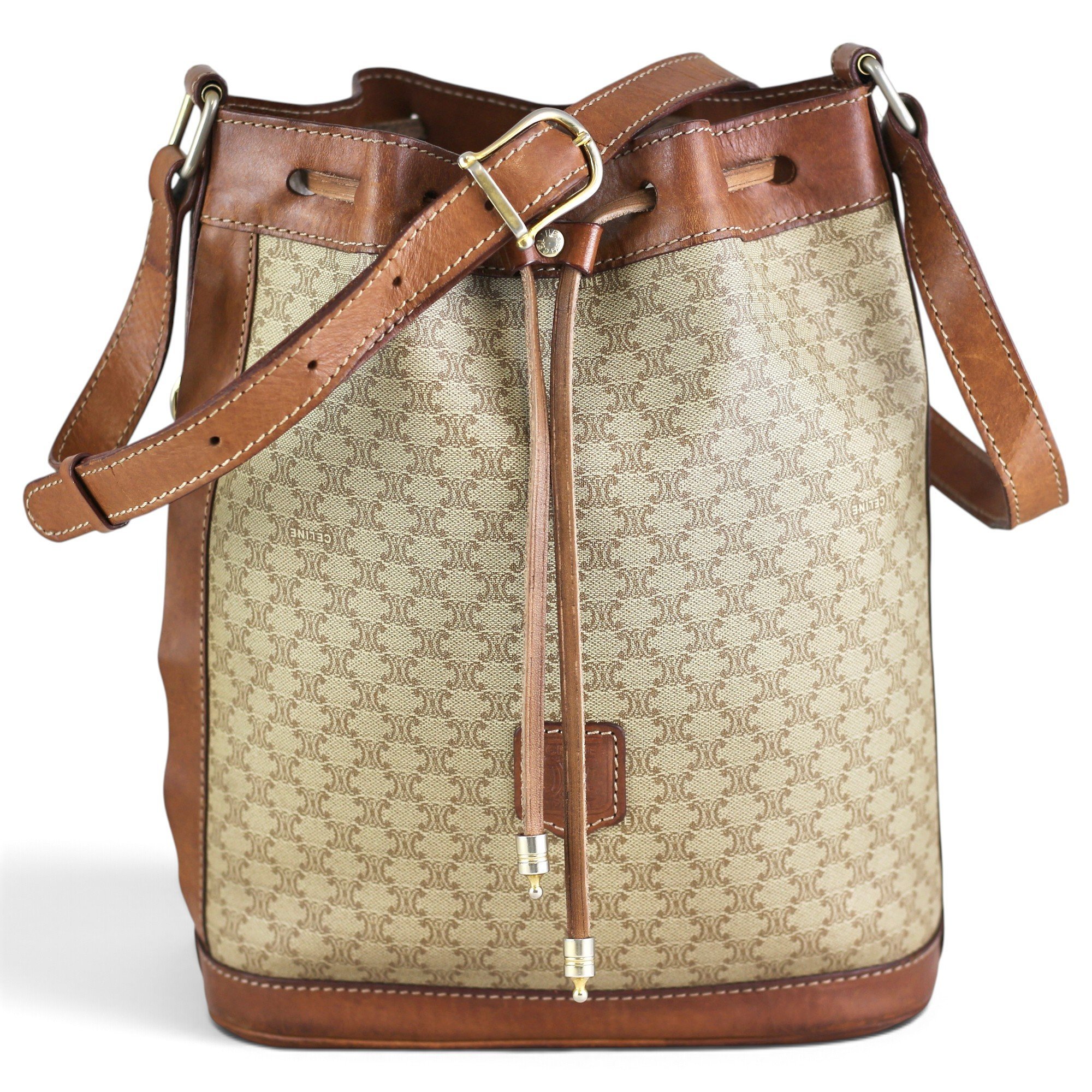 SAC SEAU leather handbag