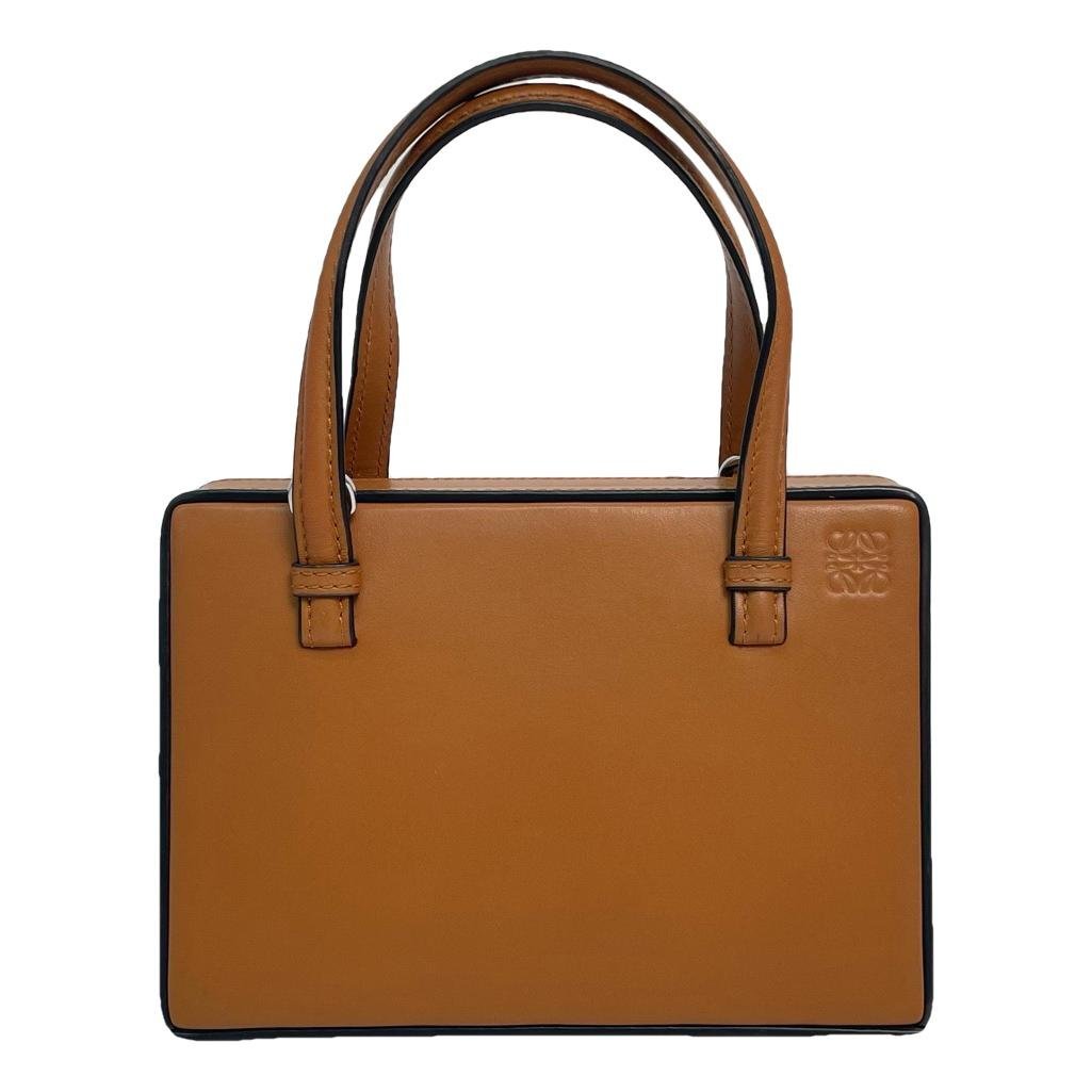 Postal leather handbag