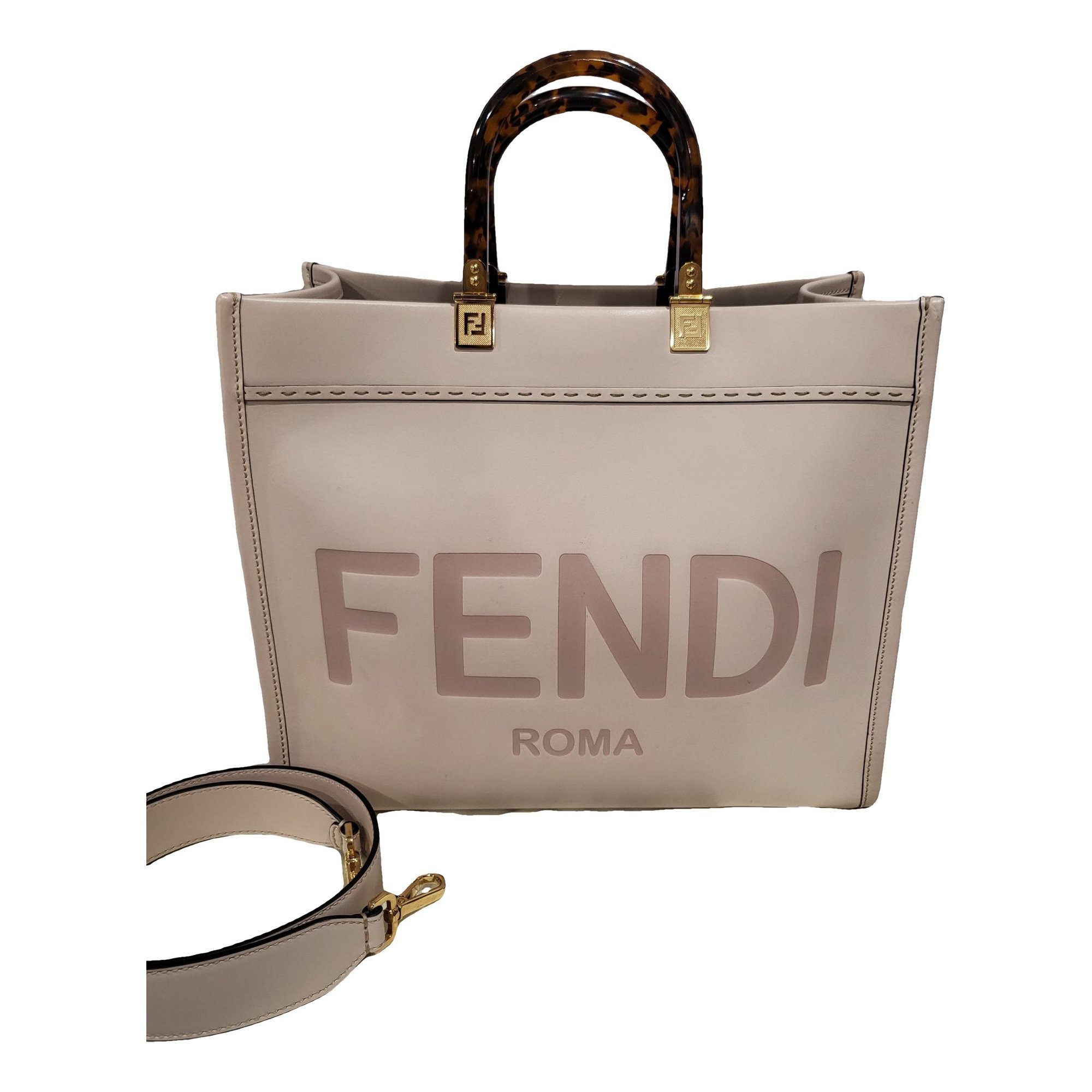Sunshine leather tote
