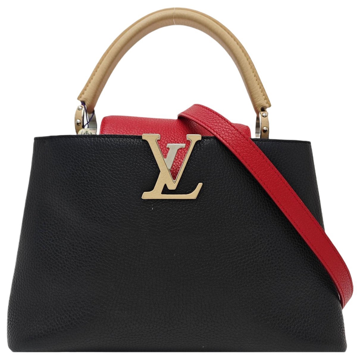 Capucines leather handbag