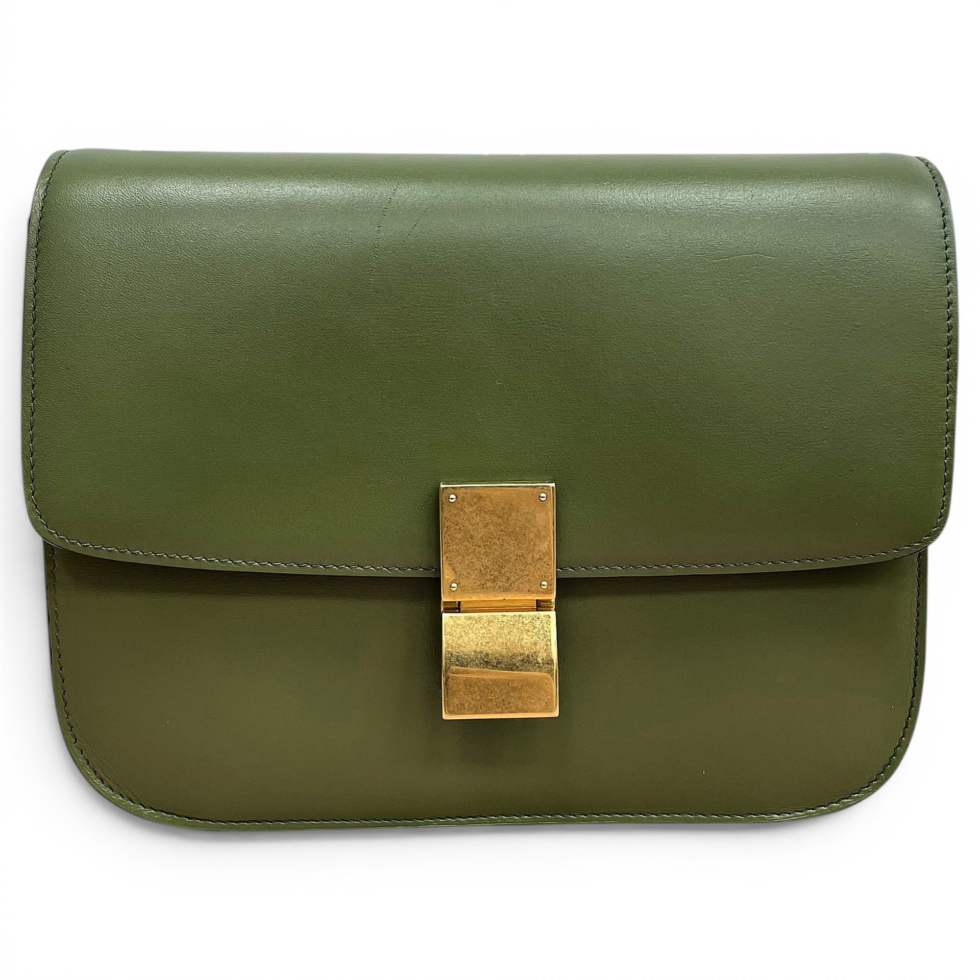 Classic leather handbag
