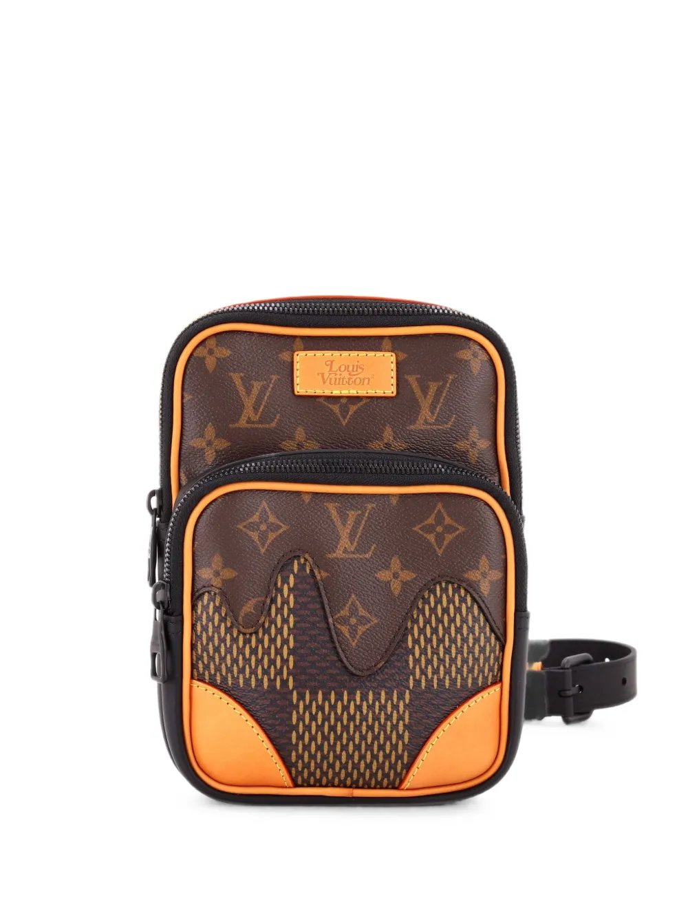 Nigo Amazone Sling Bag Limited Edition Giant Damier and Monogram Canvas crossbody bag