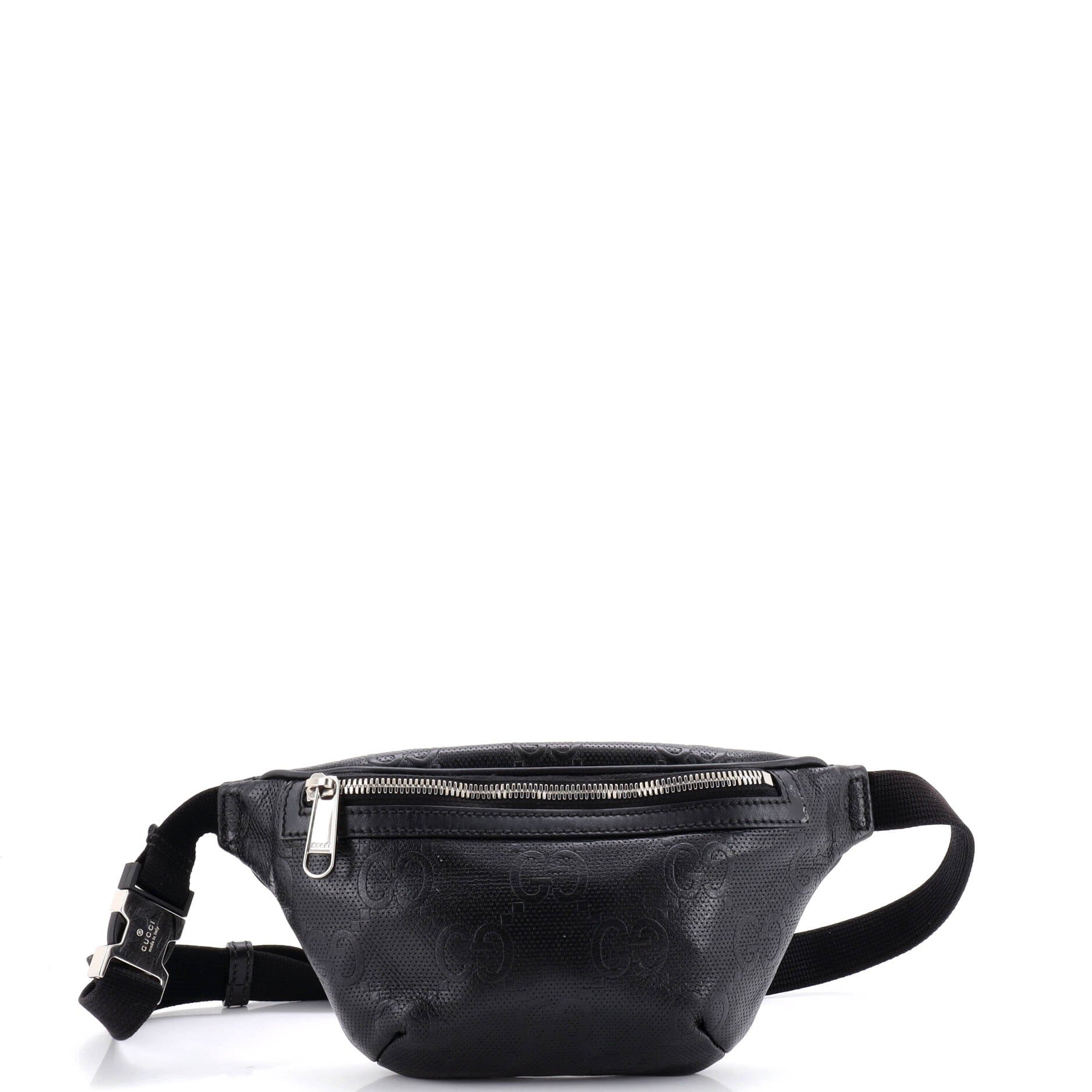 Belt Bag GG Embossed Perforated Leather Small