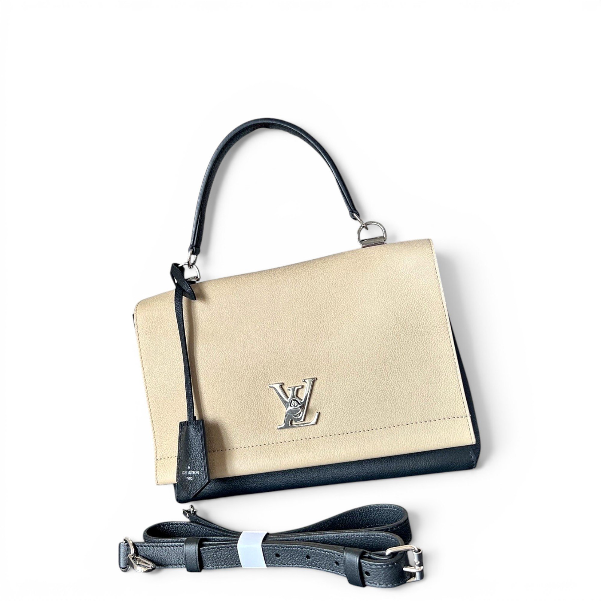 Lockme leather handbag
