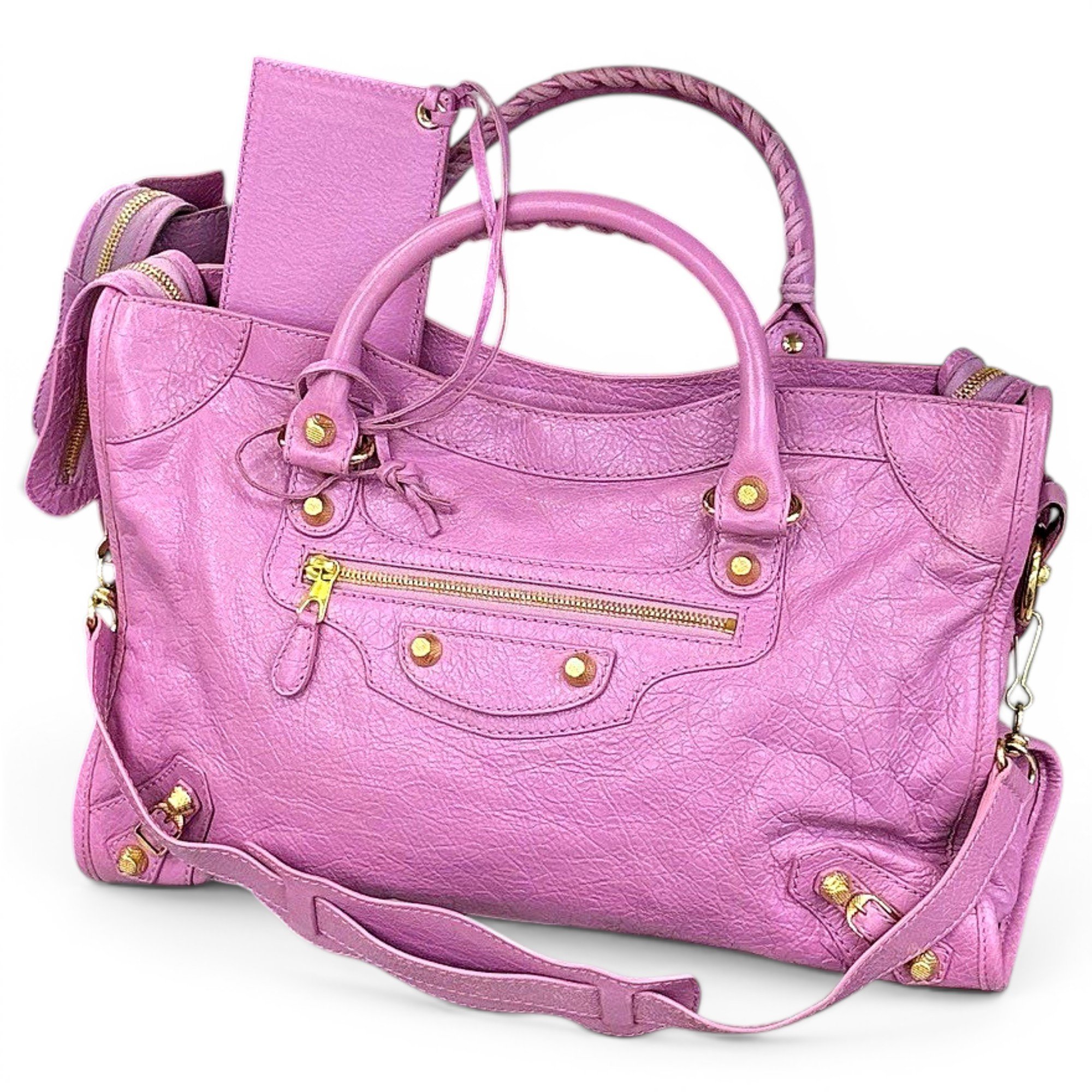 Balenciaga City leather handbag