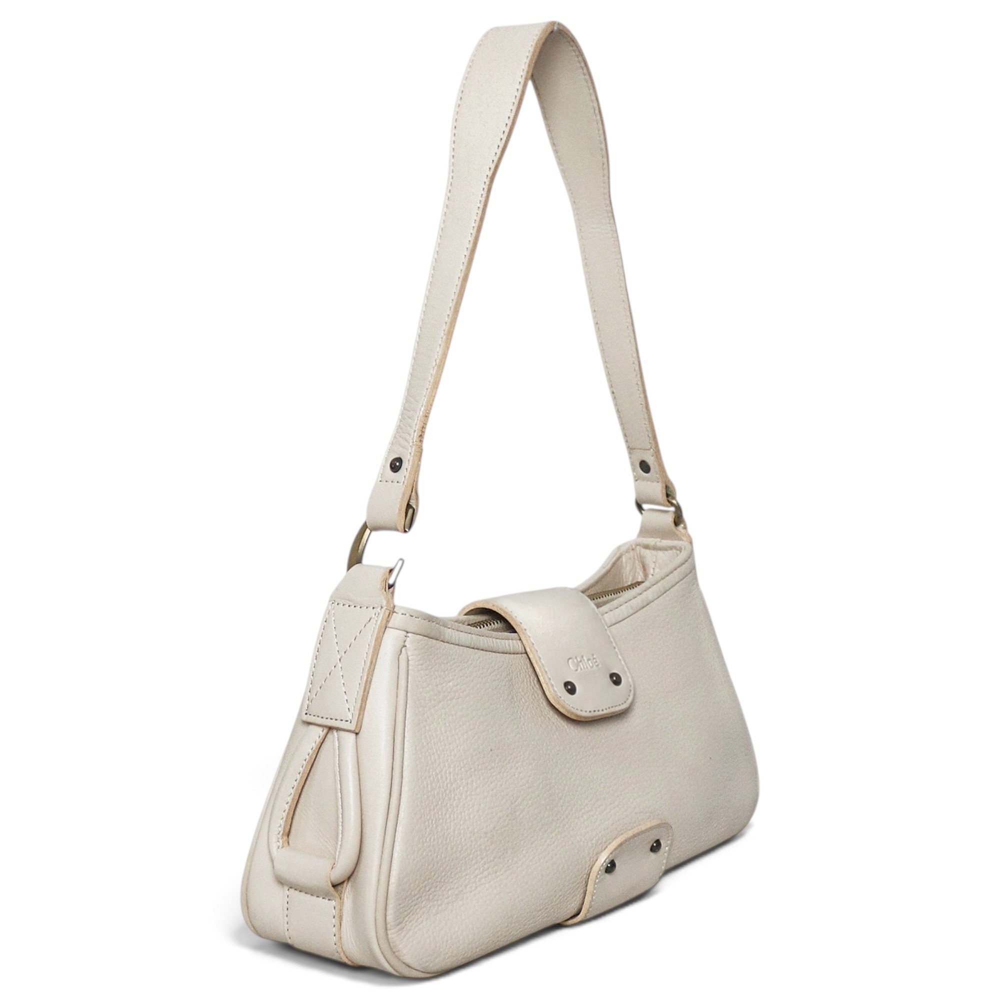 C leather handbag