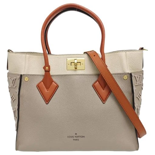 Louis Vuitton On My Side leather handbag