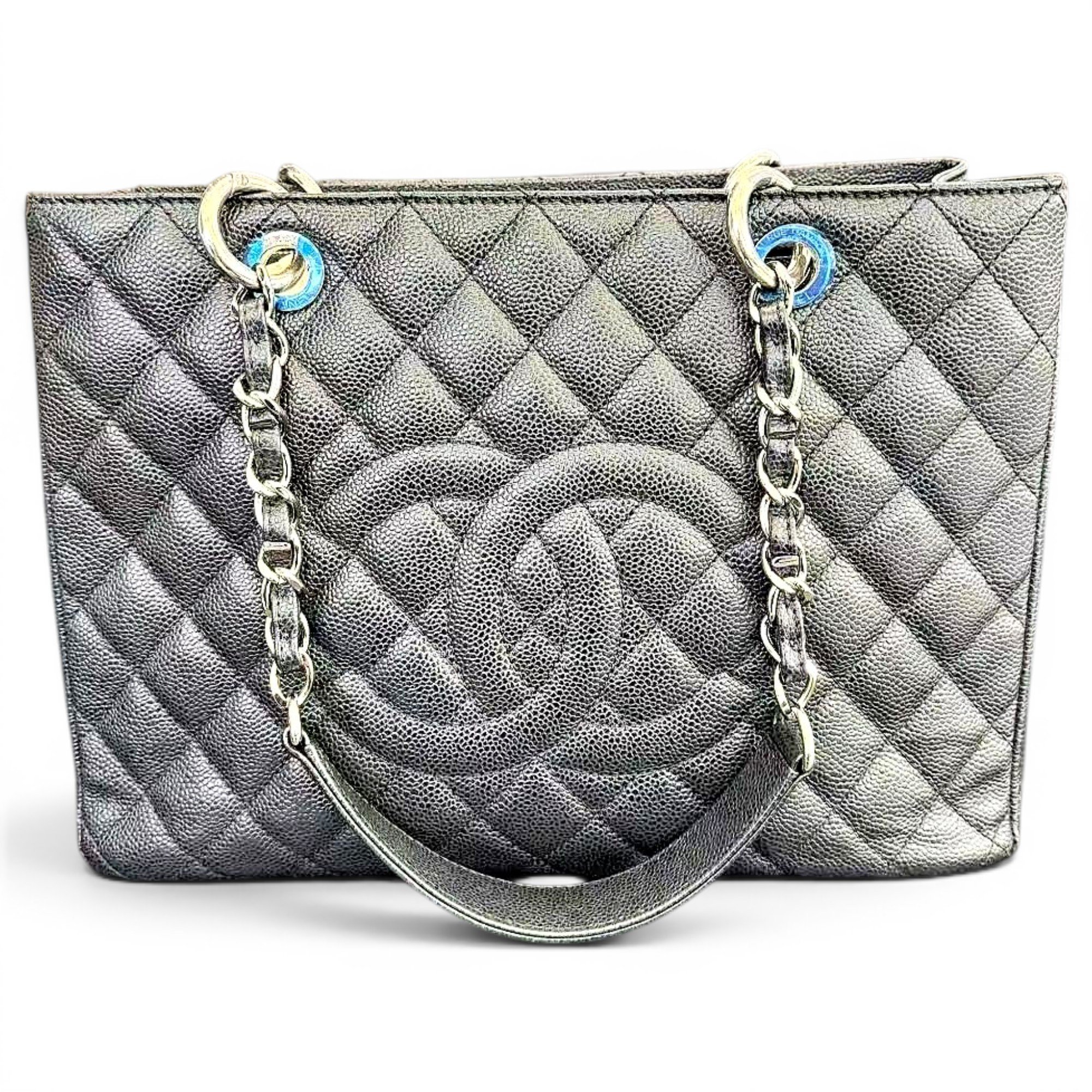 Grand shopping leather tote