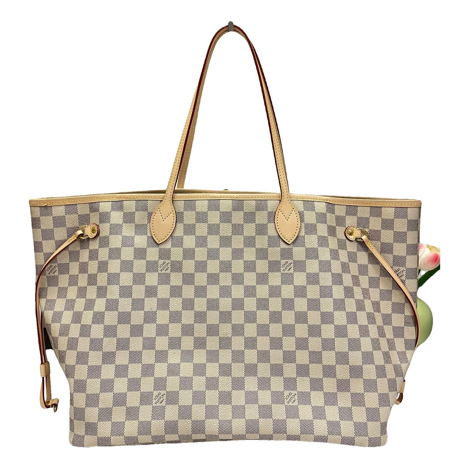 Neverfull leather tote