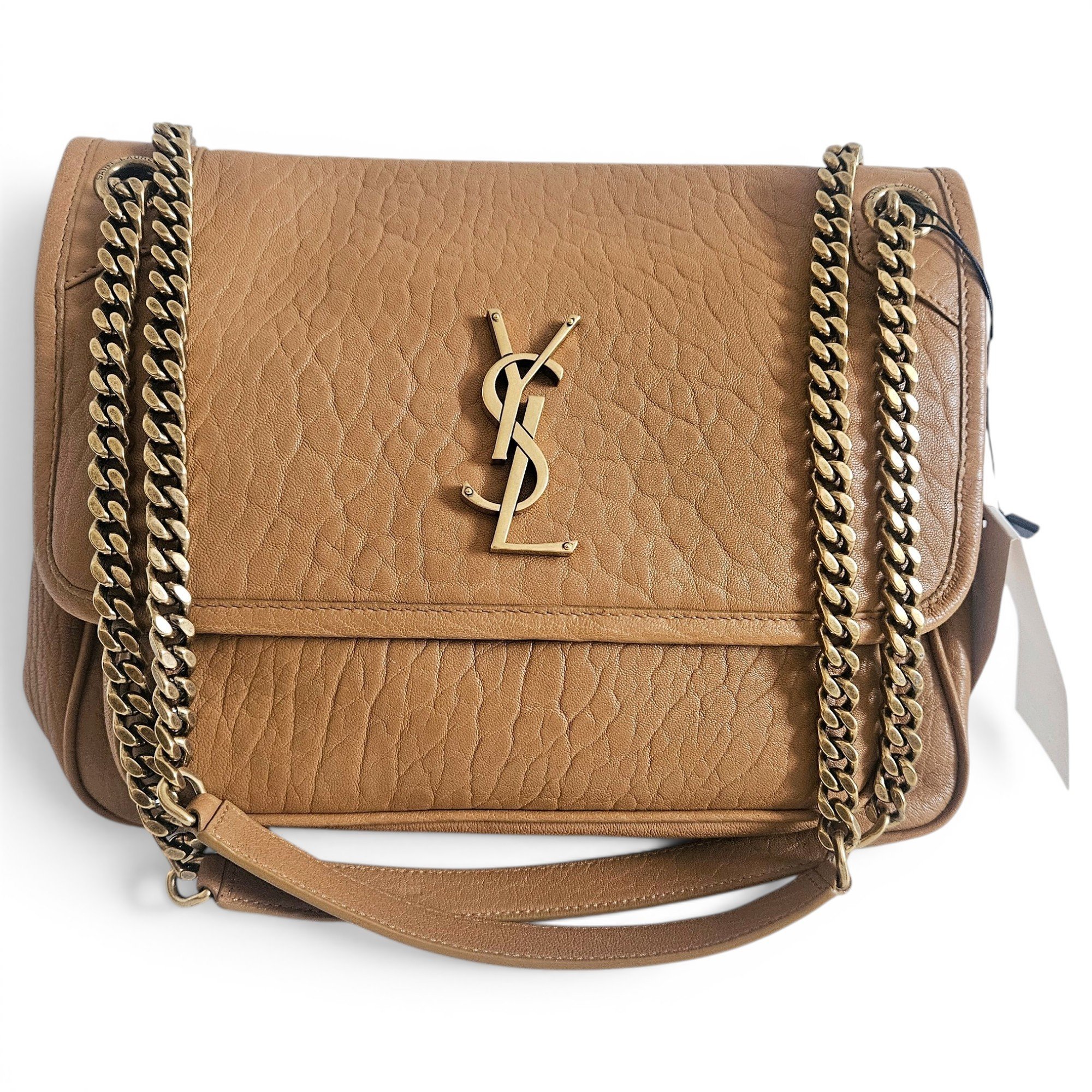 Niki leather crossbody bag