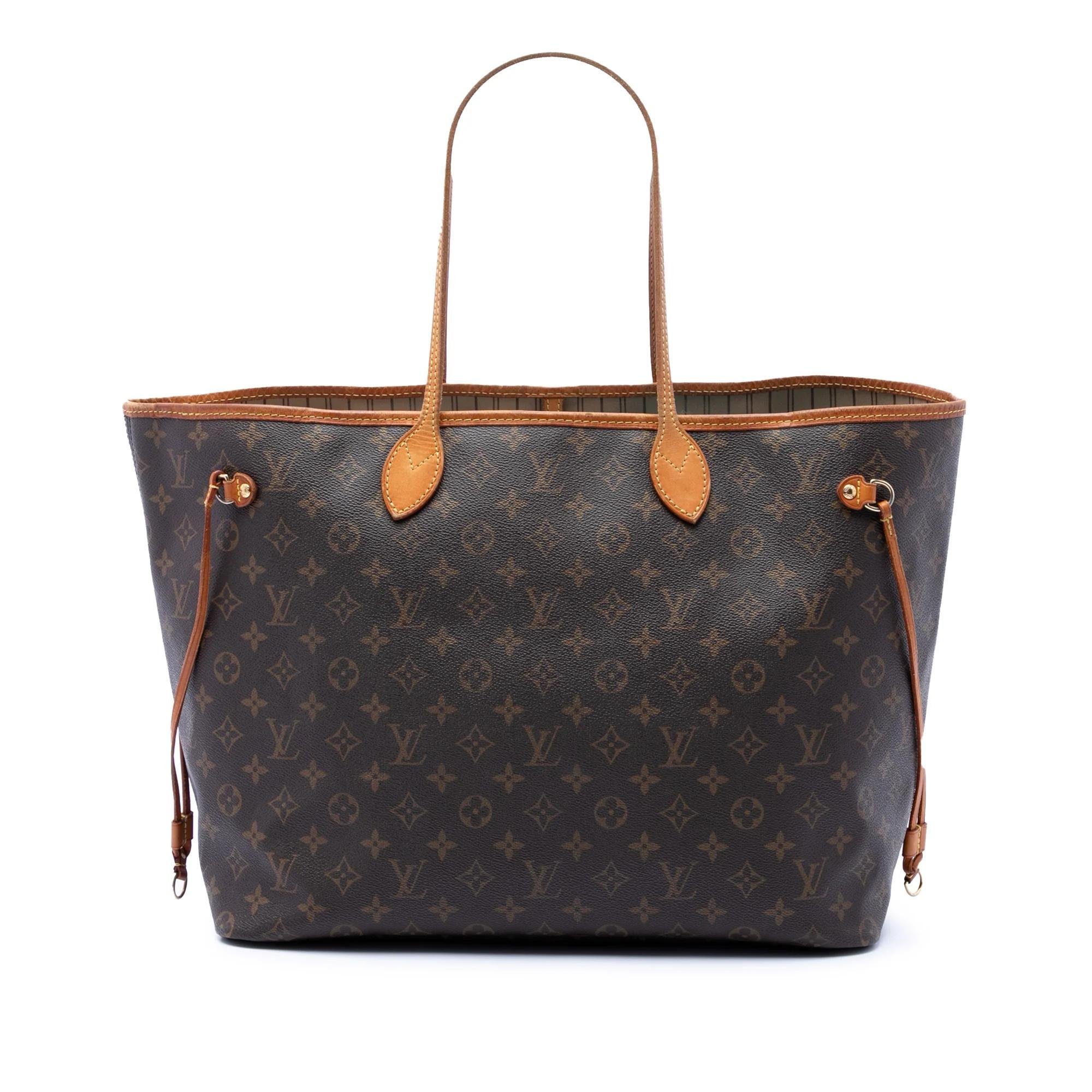 Neverfull leather tote